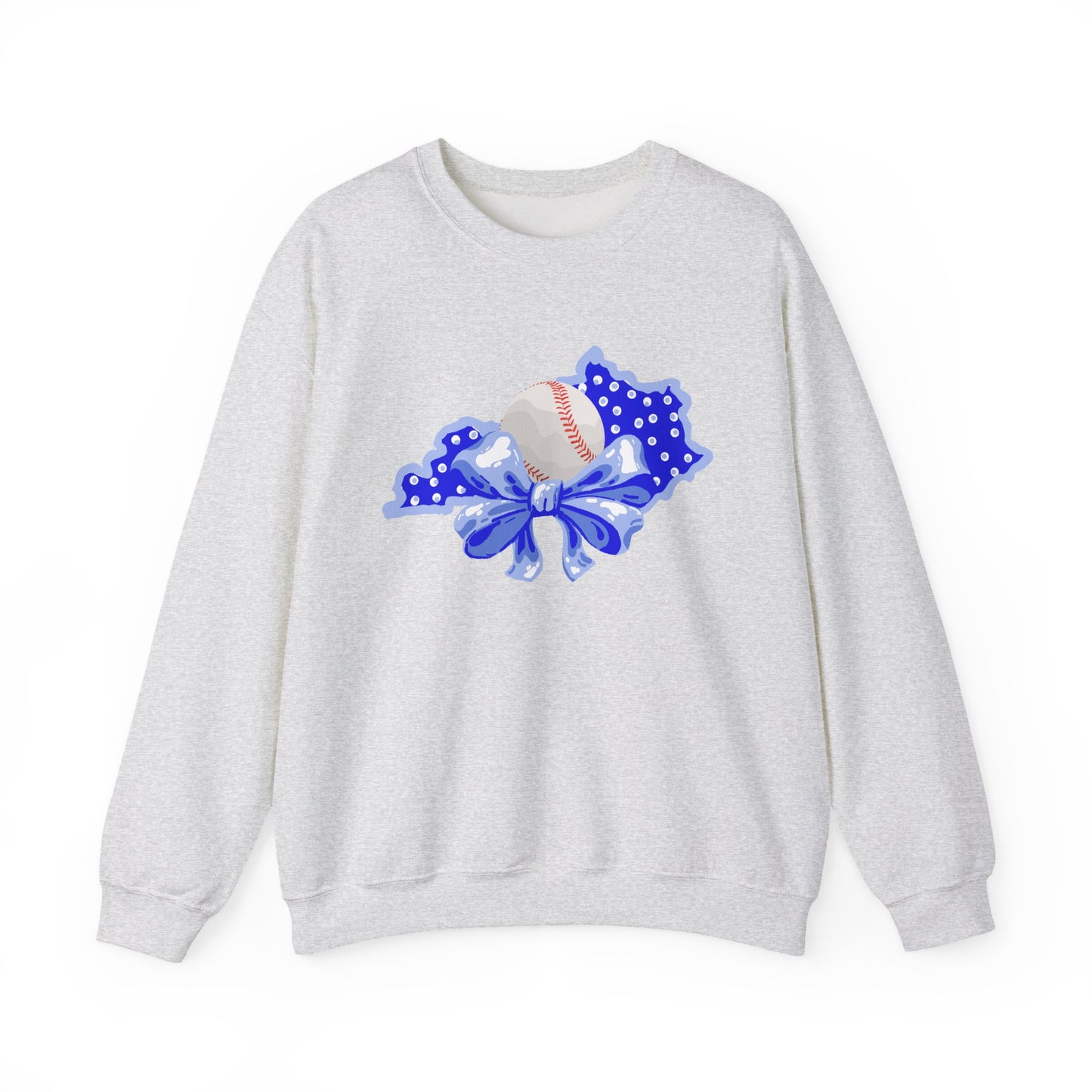 Baseball and Bows Kentucky Crewneck