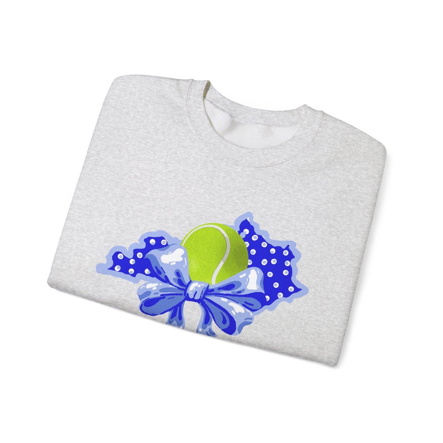 Tennis and Bows Kentucky Crewneck