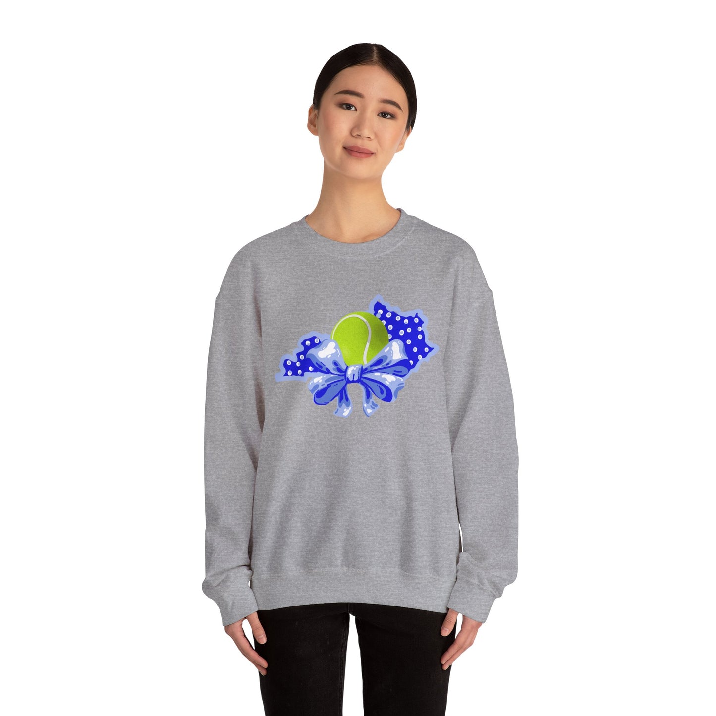 Tennis and Bows Kentucky Crewneck