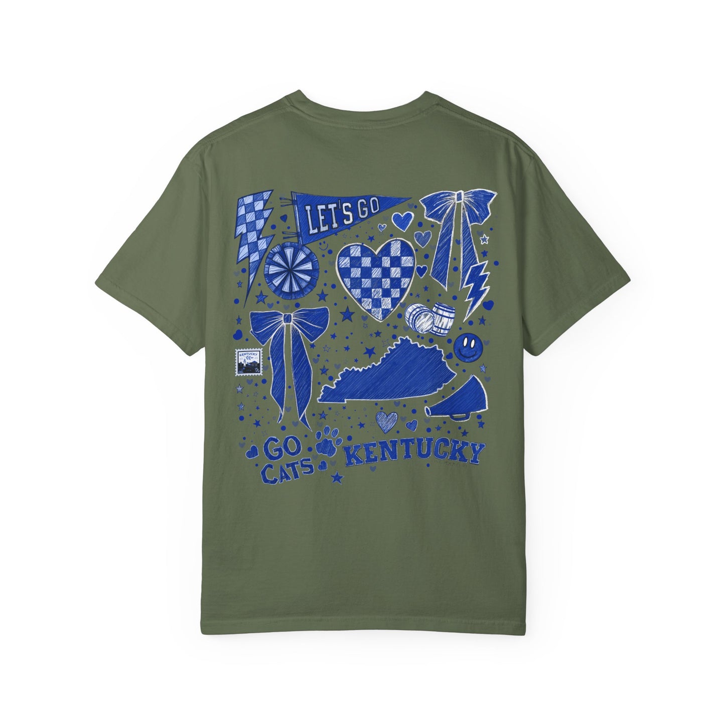 Kentucky Game Day Collage Tshirt | Cute Preppy Coquette