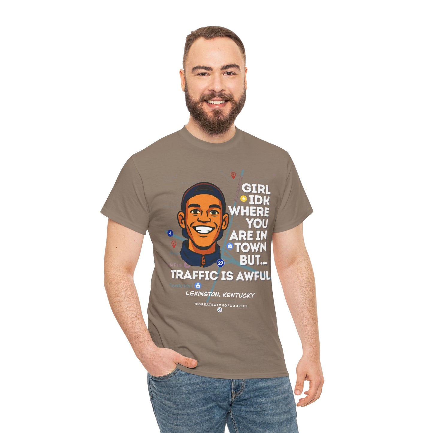 GreatbatchofCookies Girl Idk Where You Are In Town #2 | Lexington Kentucky Tee