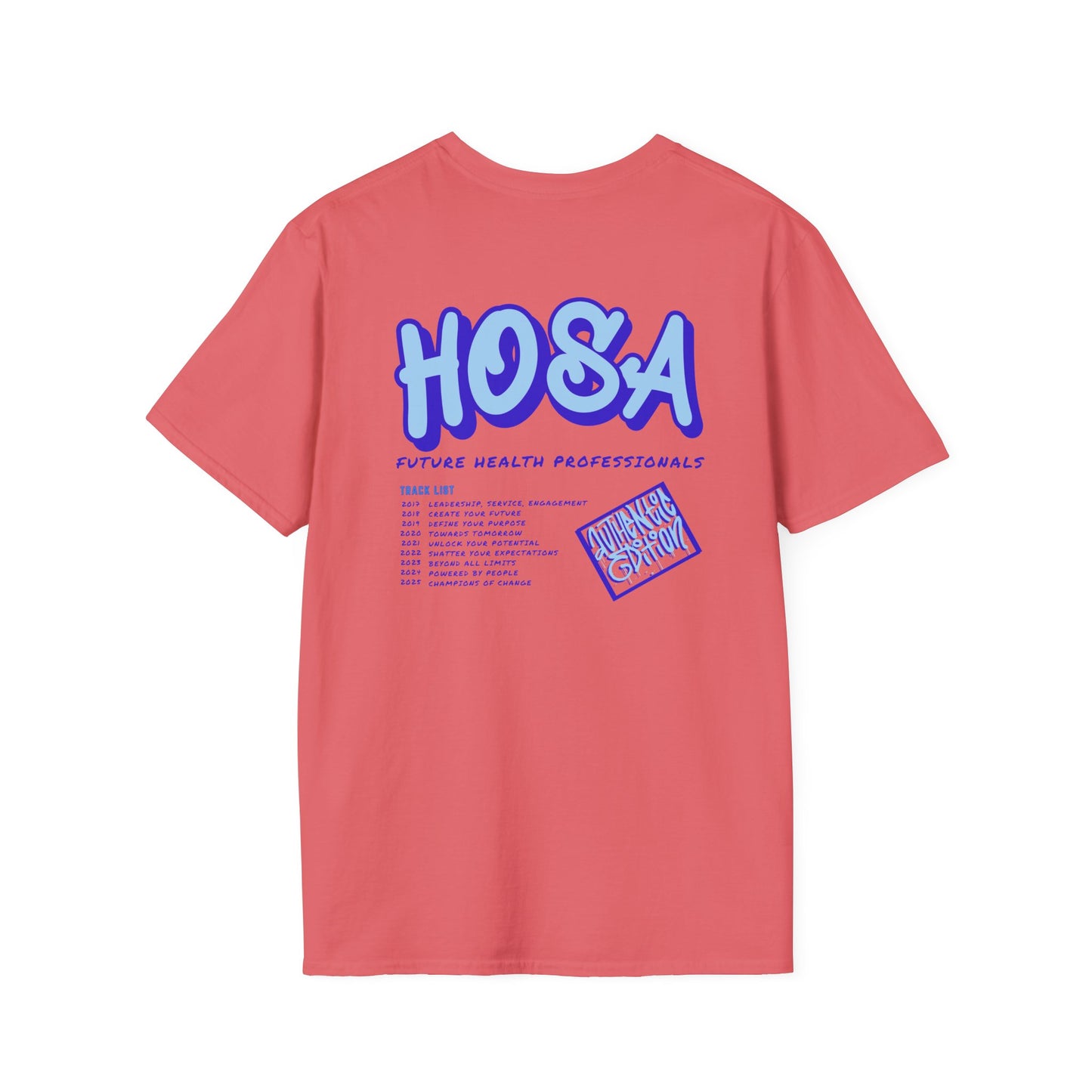 HOSA "Concert" Tee - Blue Font