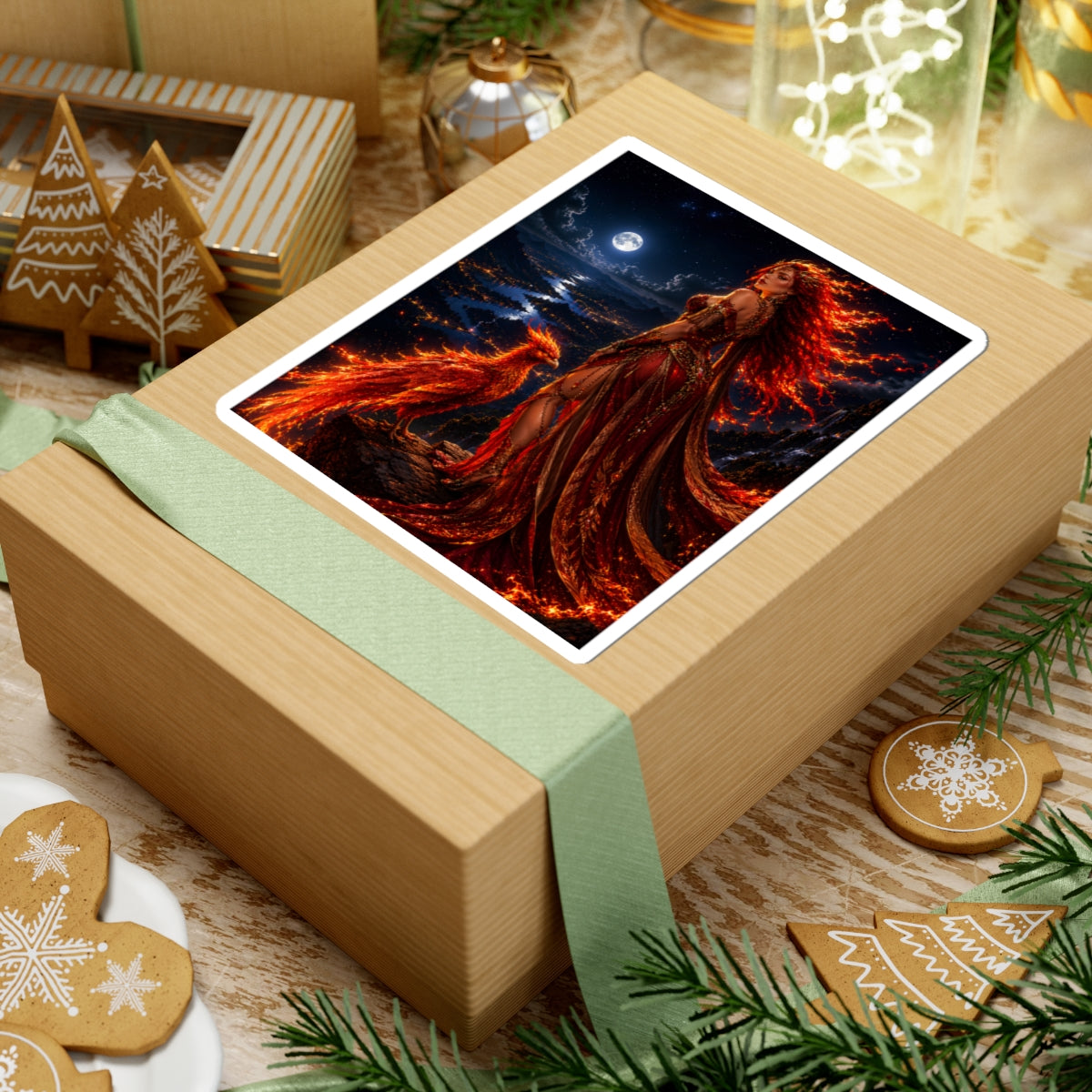 Fire Goddess Sticker | Andi B. Designs