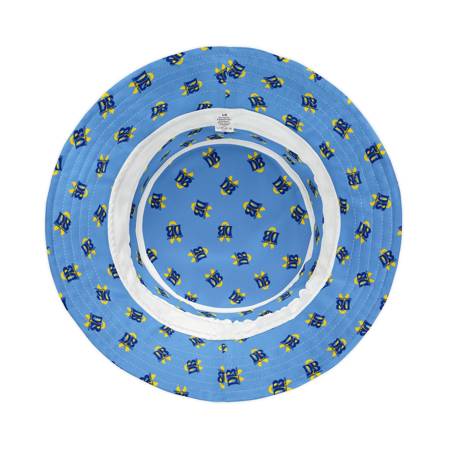UK DanceBlue Bucket Hat in Sky Blue