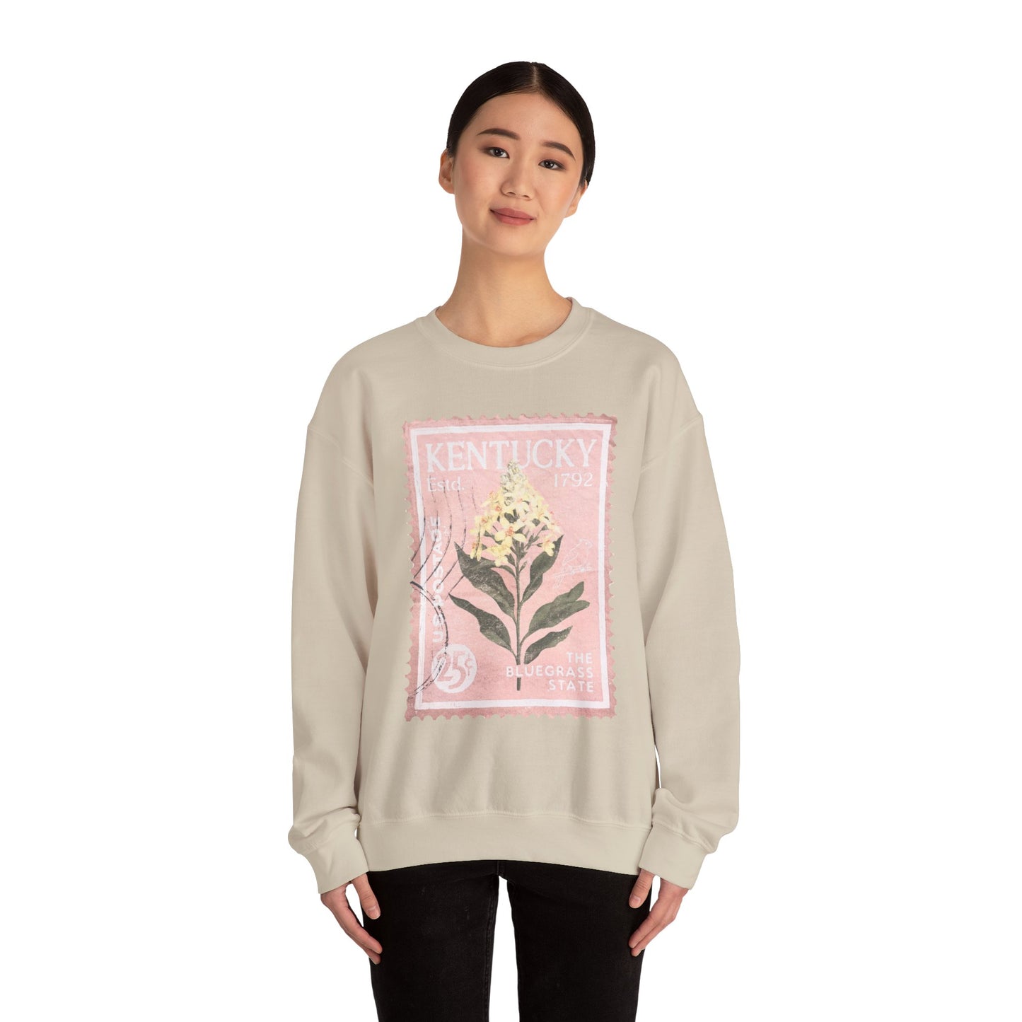 Kentucky Botanical Stamp Crewneck