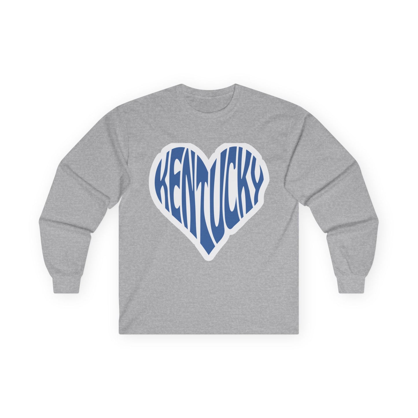 Kentucky Heart Long Sleeve Tee