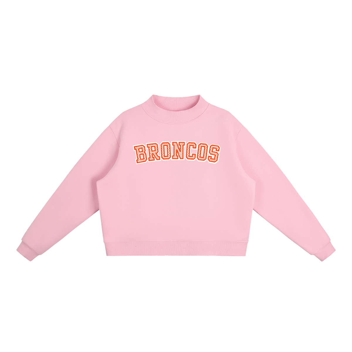 Broncos Mock Neck Sweatshirt