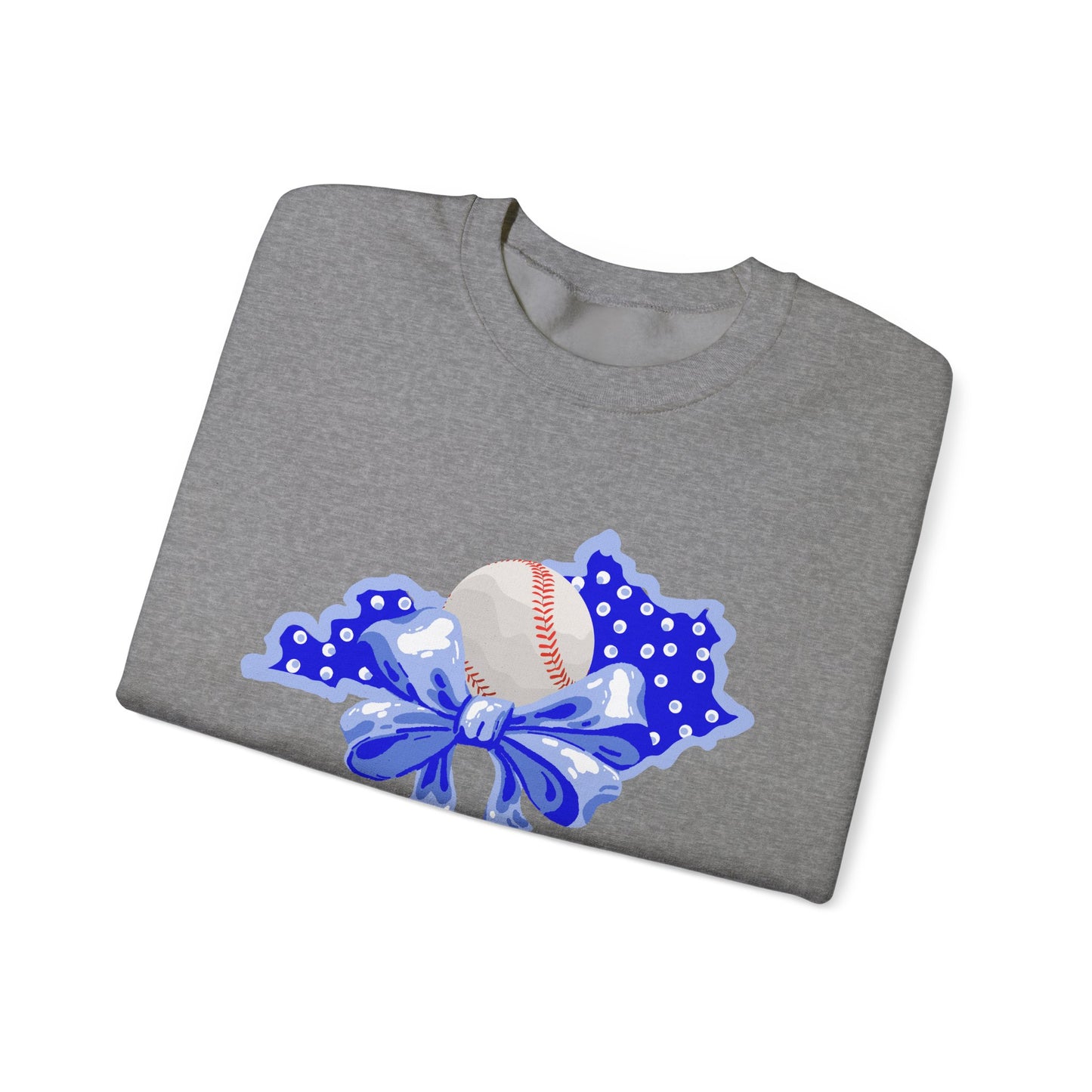 Baseball and Bows Kentucky Crewneck