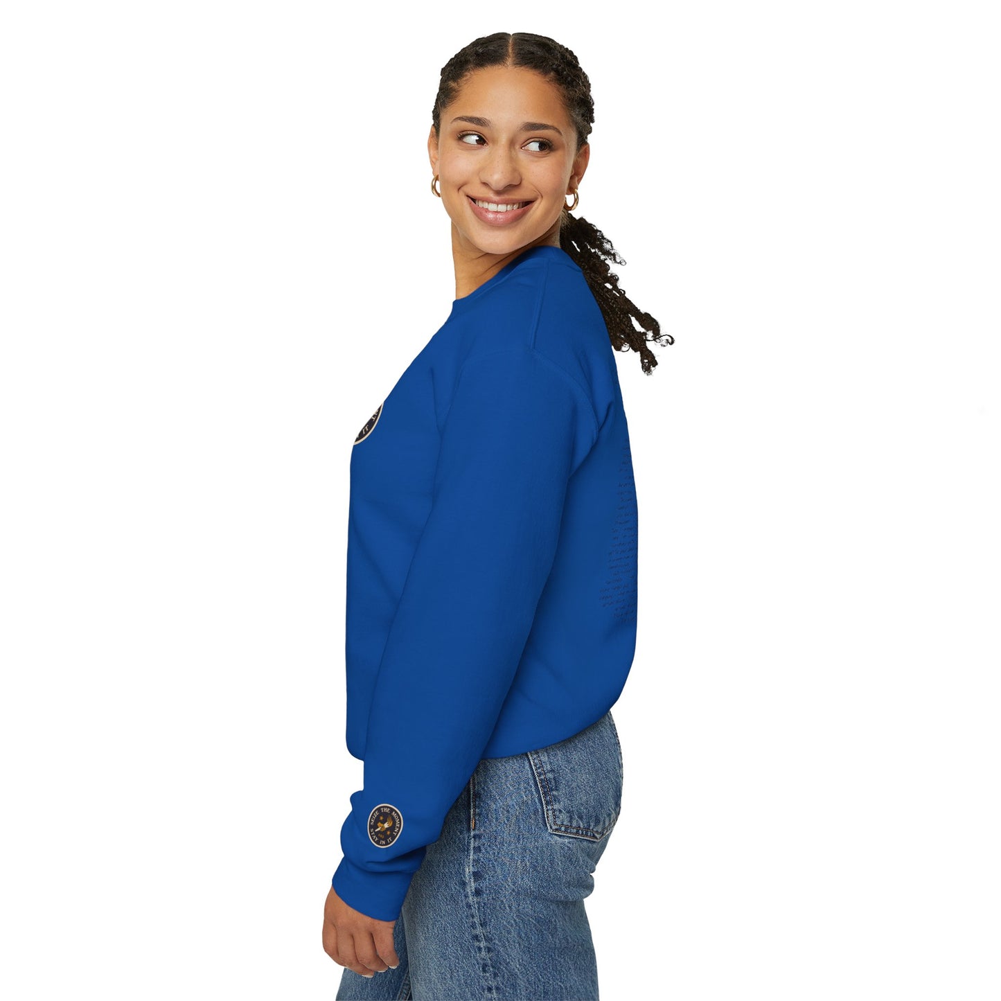 "Yorktown" Musical Crewneck — "I Am Not Throwin' Away My Shot"