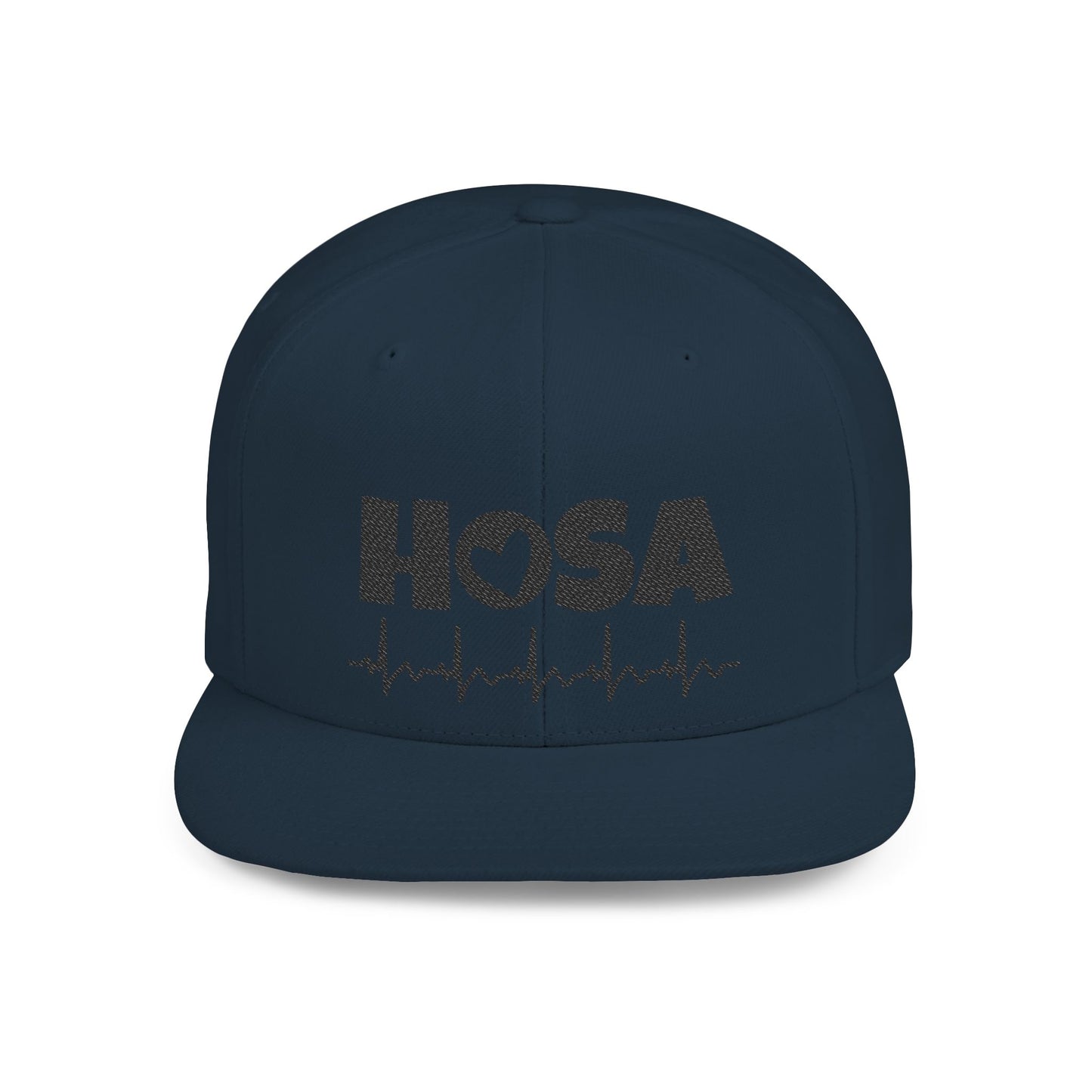 HOSA Heartbeat Flatbill Snapback - Black Edition