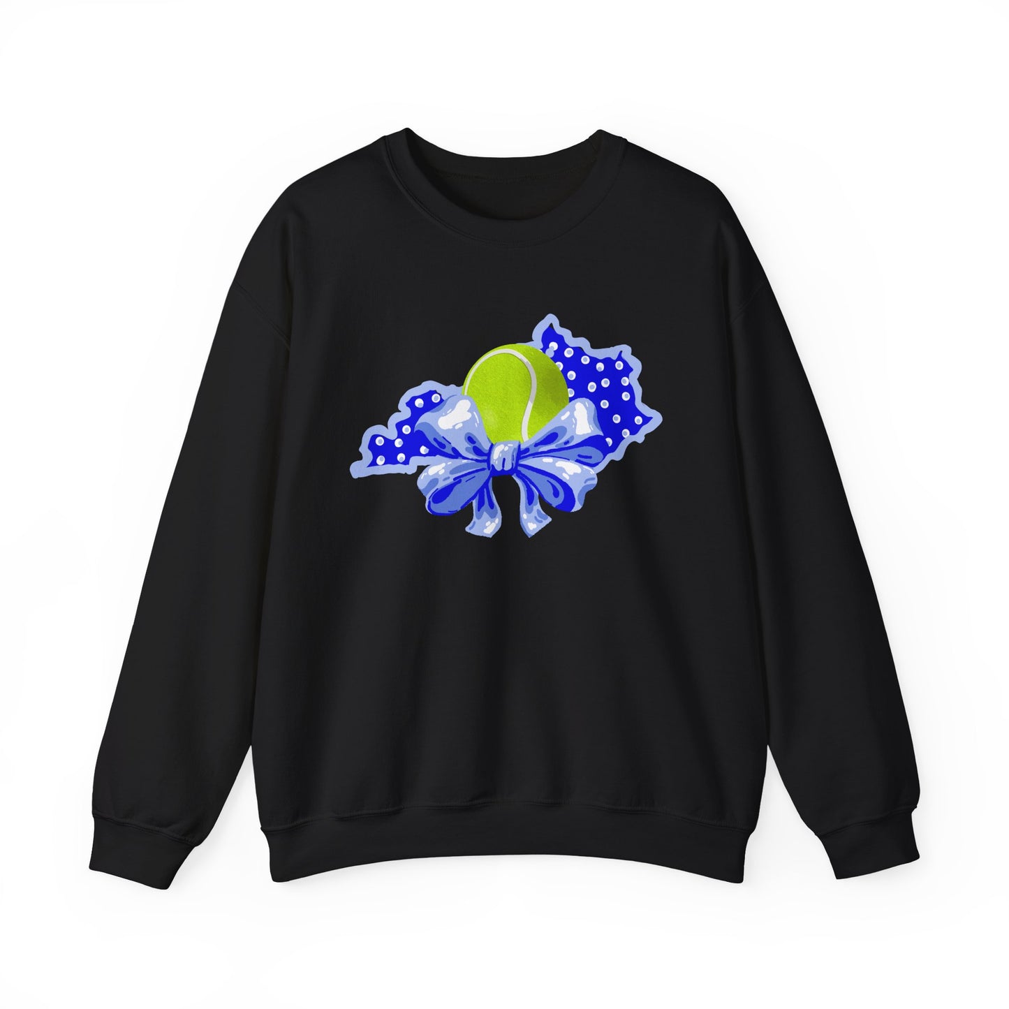 Tennis and Bows Kentucky Crewneck