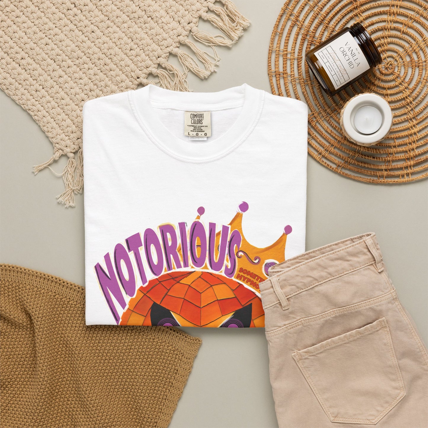 Notorious B.O.O. T-shirt | Halloween Jack-o'-Lantern Design