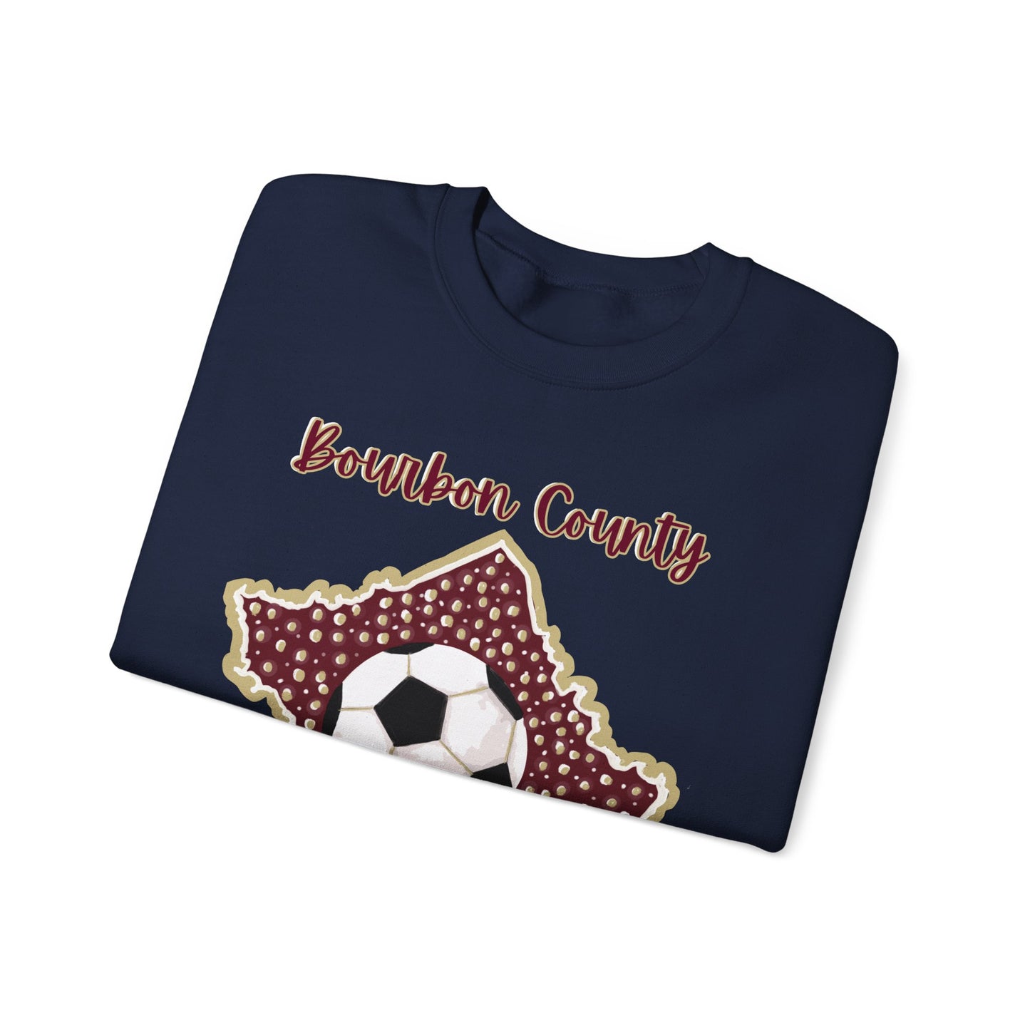 Bourbon County Soccer Crewneck