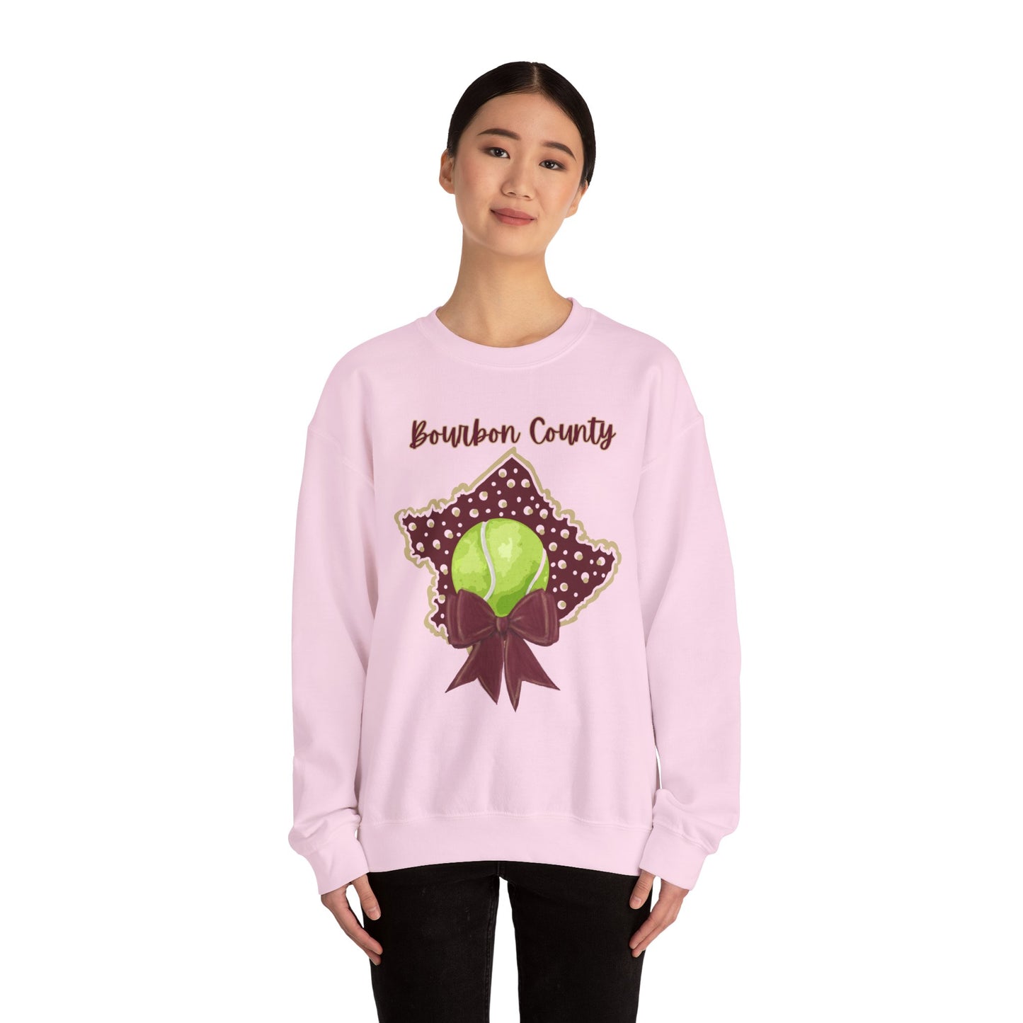 Bourbon County Tennis Crewneck