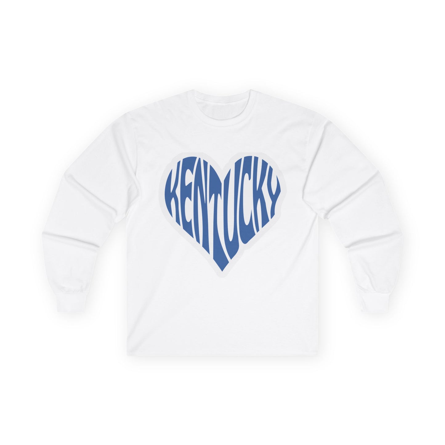 Kentucky Heart Long Sleeve Tee