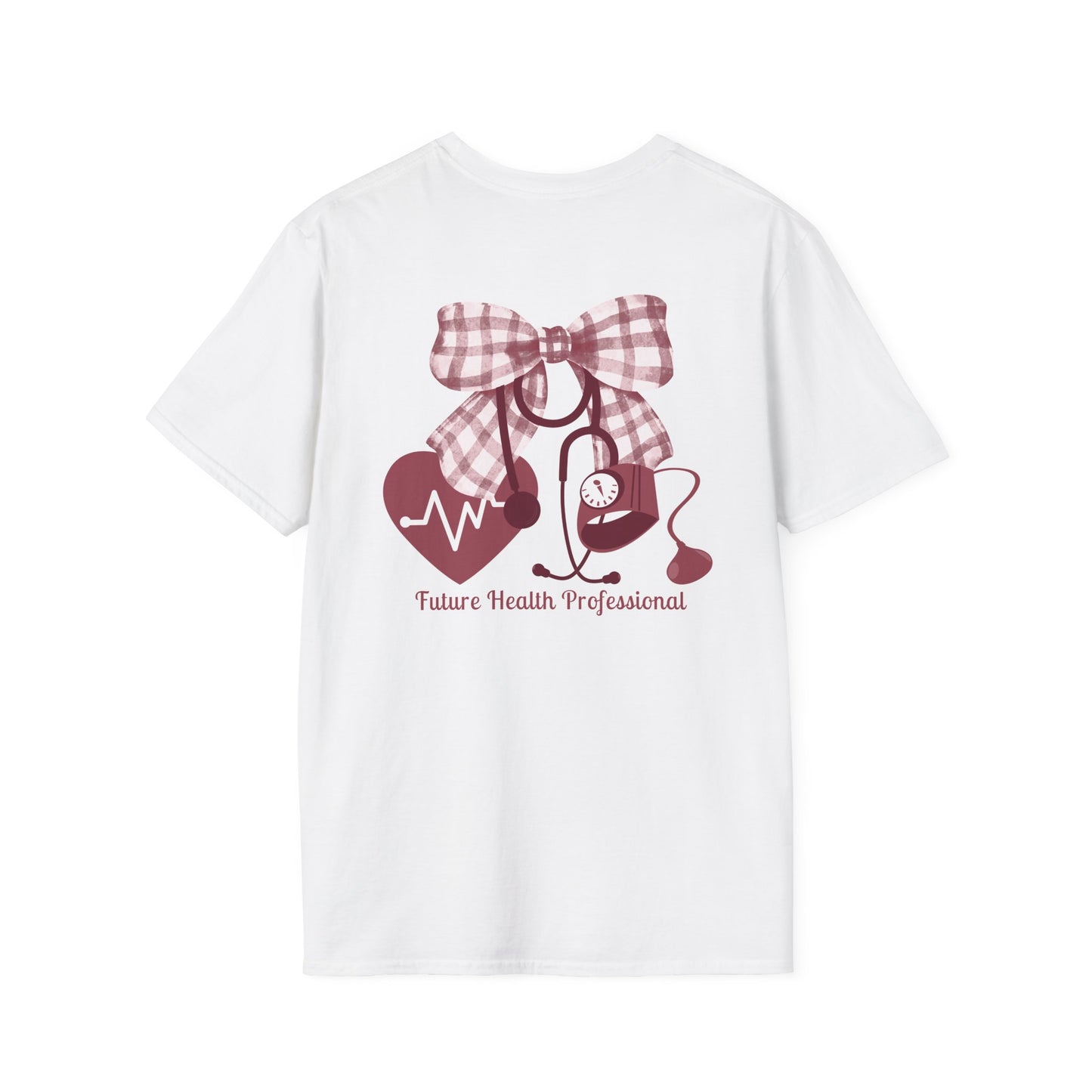 HOSA Tee with bow, stethoscope, bp cuff - Unisex T-Shirt