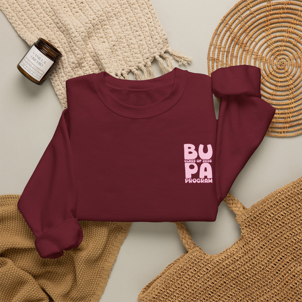 Brescia PA Program Warm Ombre Crewneck Sweatshirt