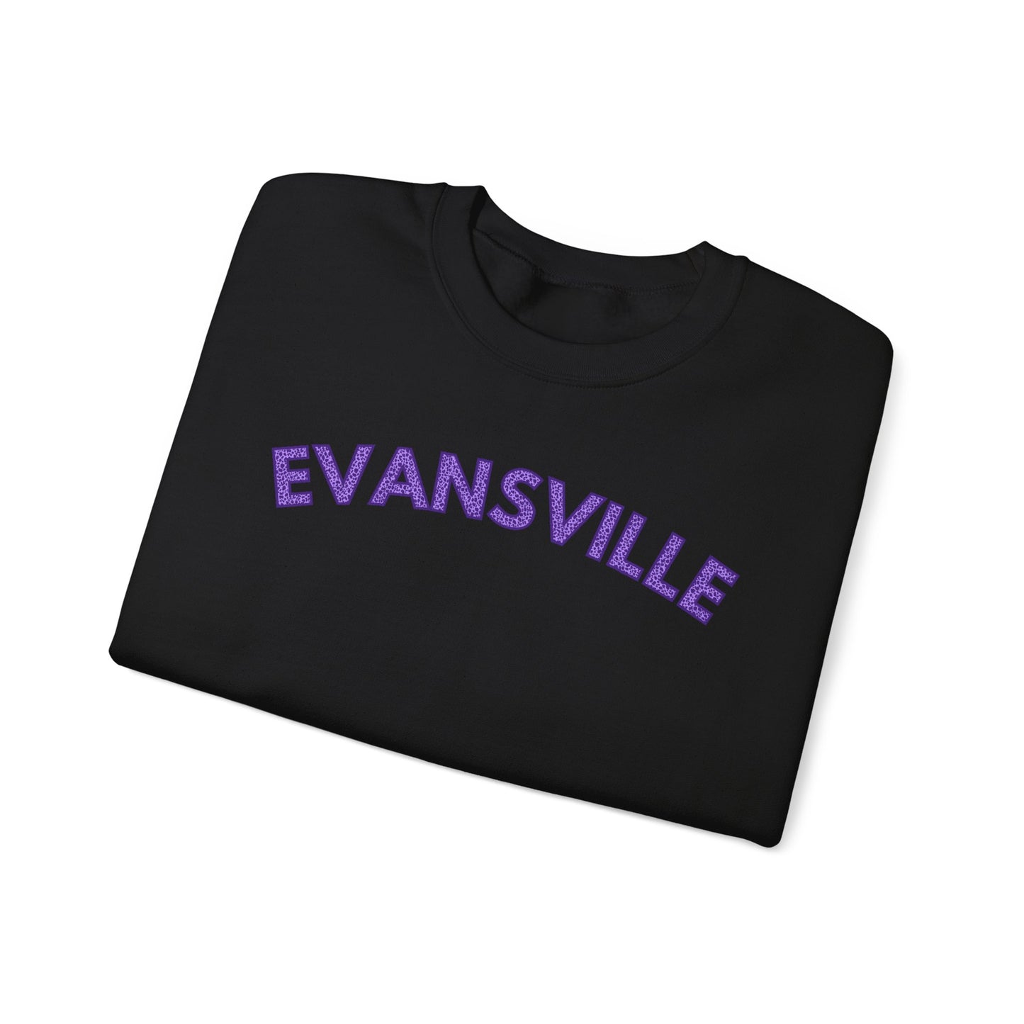 Evansville Leopard Font Crewneck