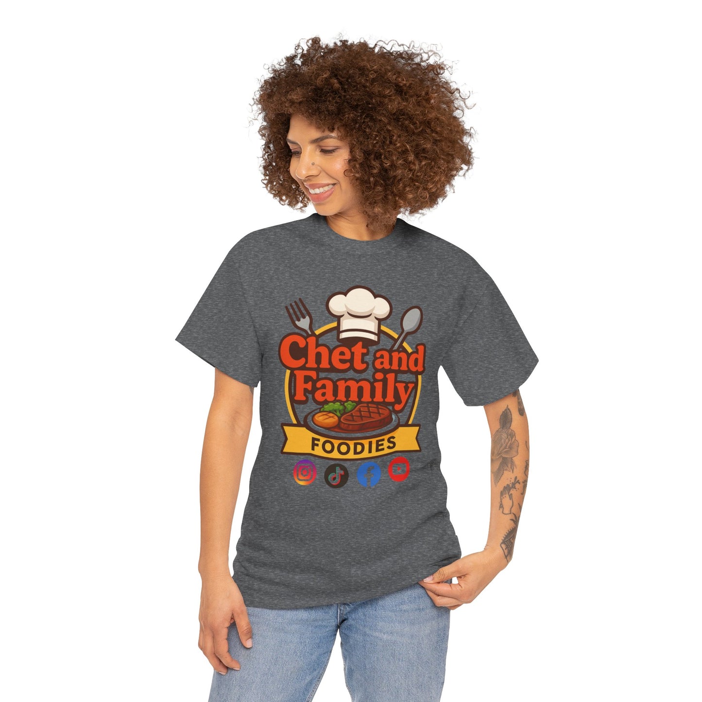 Chet and Family Foodies Tee