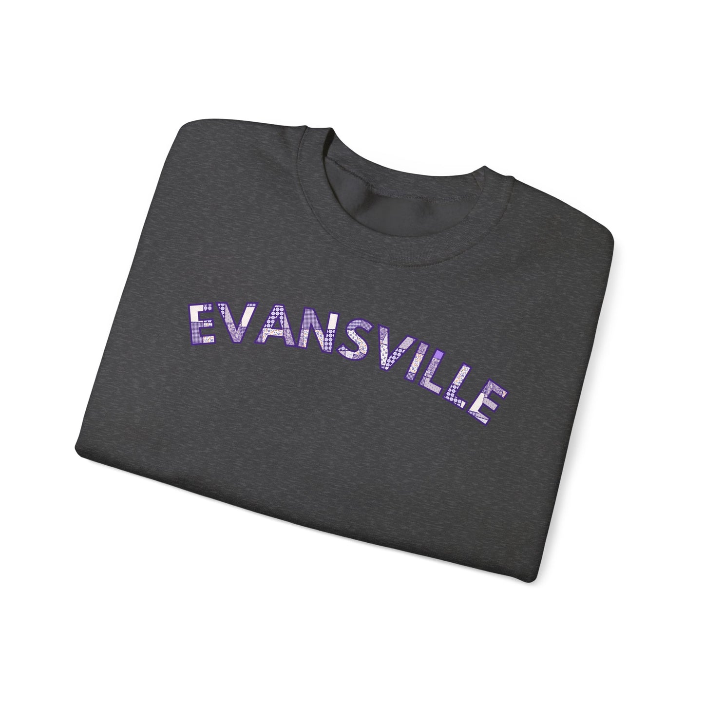 Evansville Patchwork Crewneck