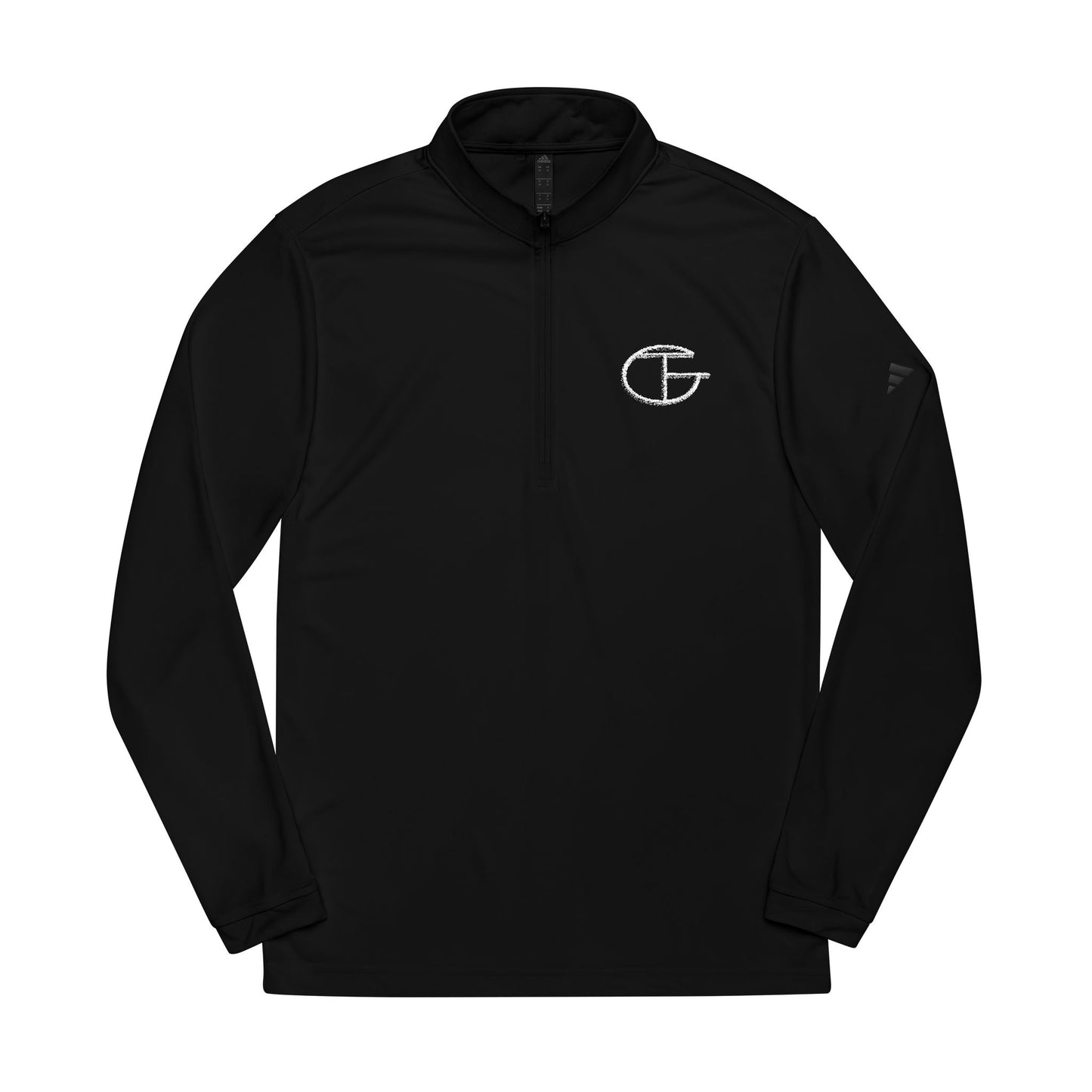 TG Athletic Apparel Embroidered Quarter-Zip Pullover — Lightweight Adidas® Performance Top