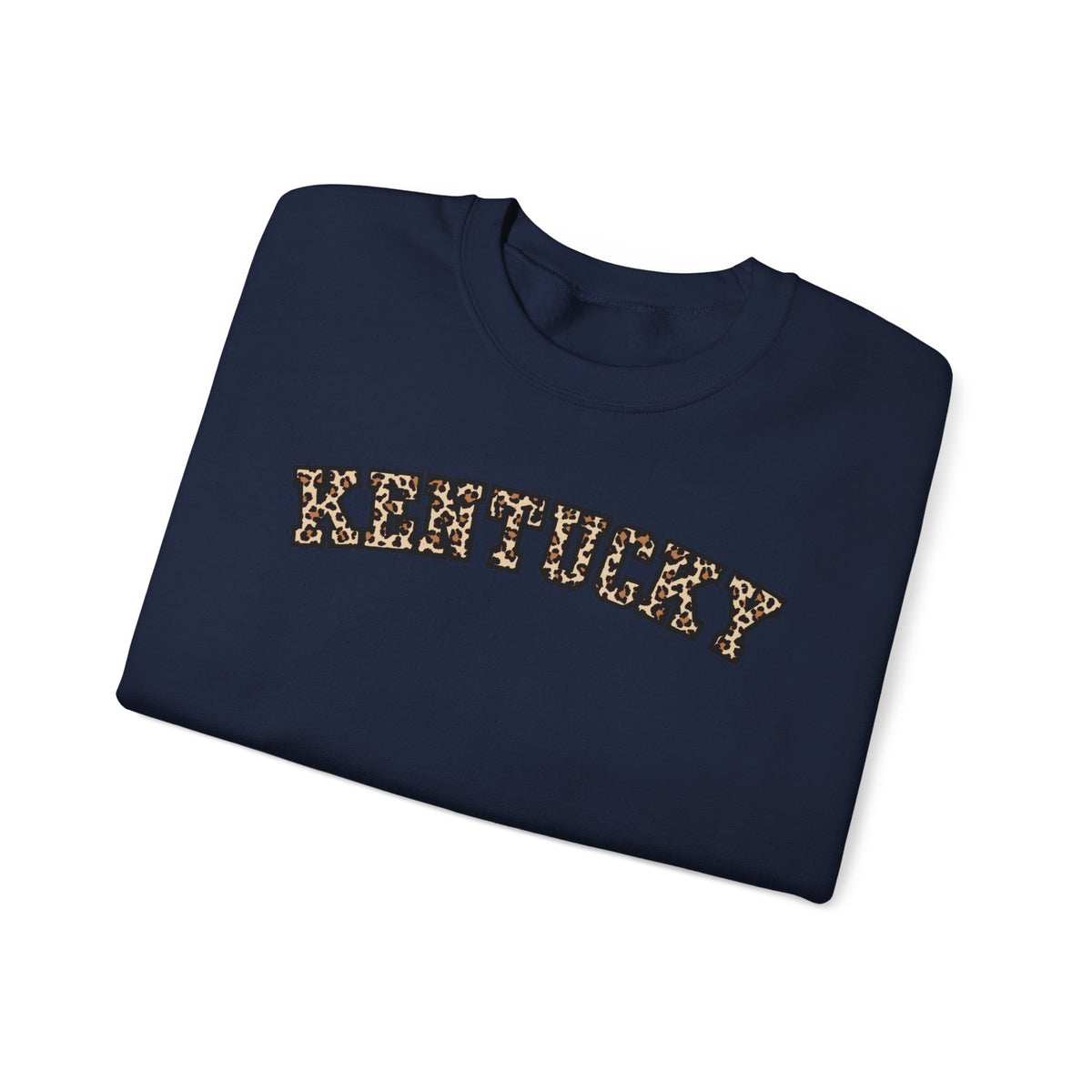 Kentucky Leopard Crewneck Sweatshirt