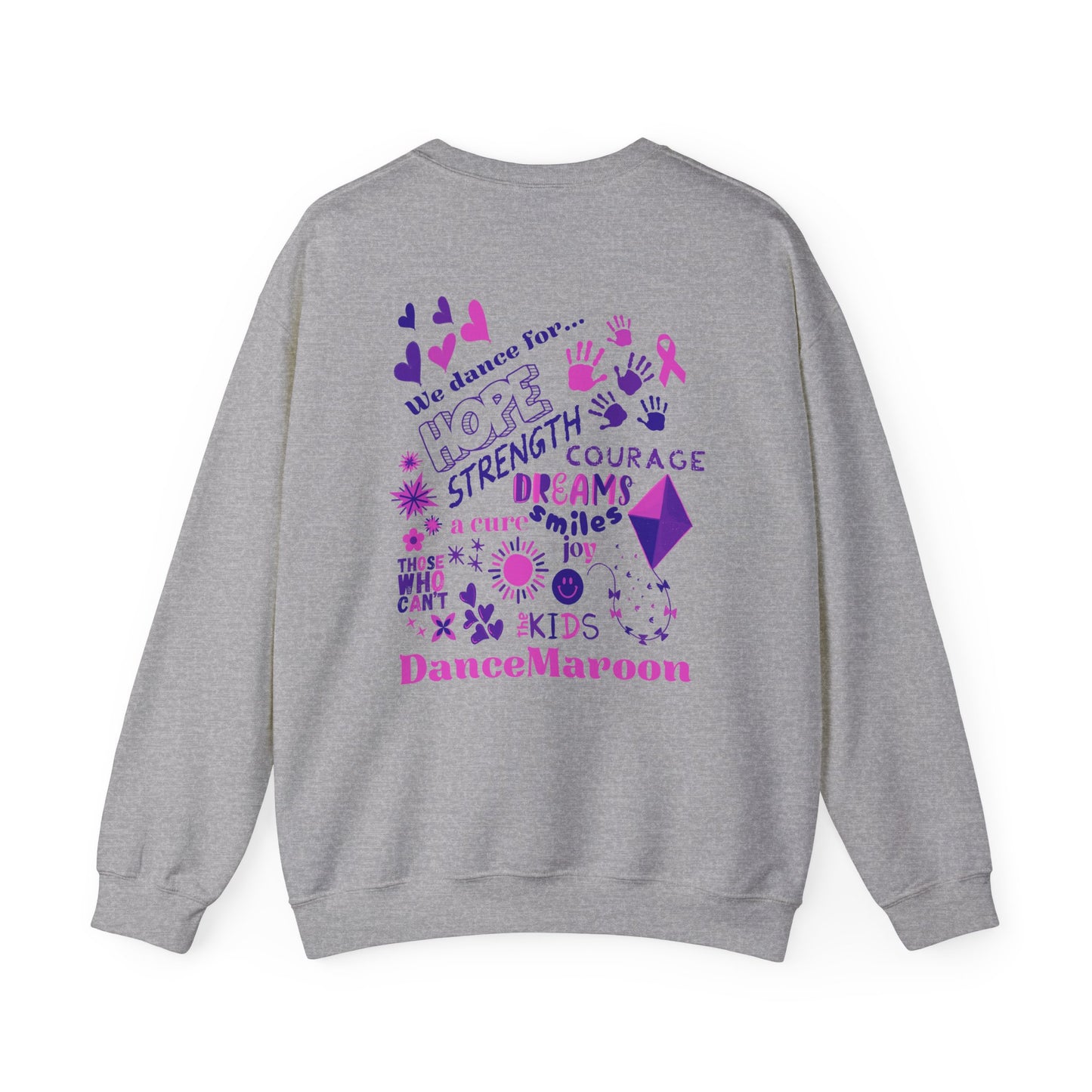 DanceMaroon - "Why We Dance..." Crewneck II