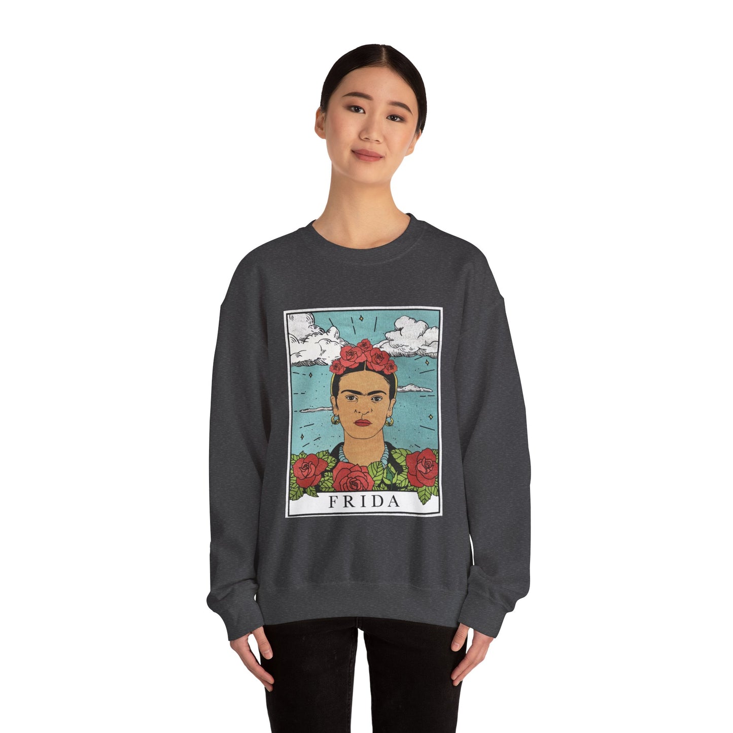 Frida Kahlo Portrait Crewneck