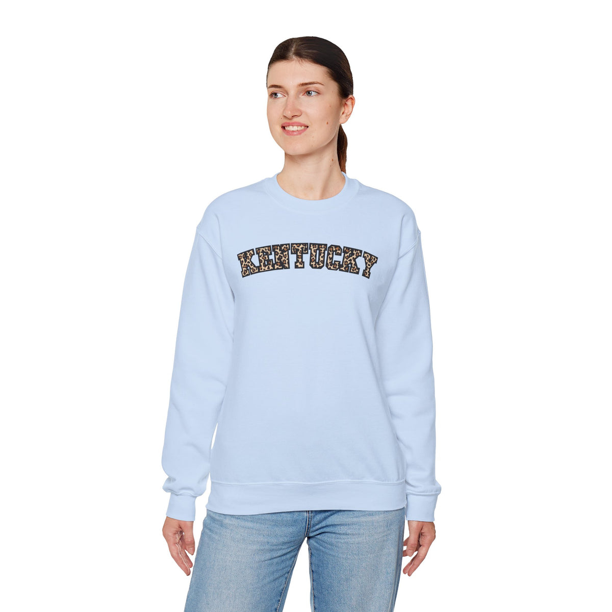 Kentucky Leopard Crewneck Sweatshirt