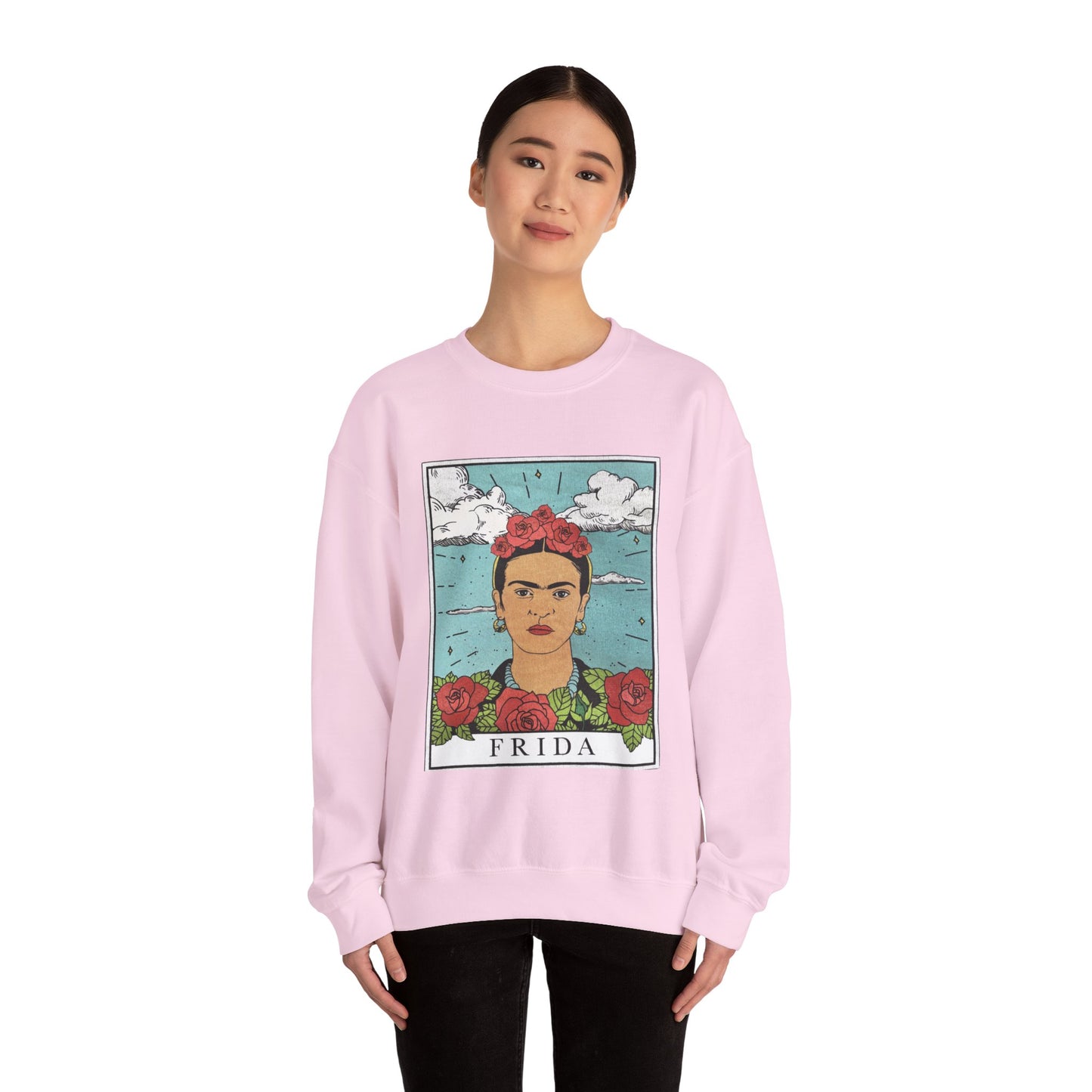 Frida Kahlo Portrait Crewneck