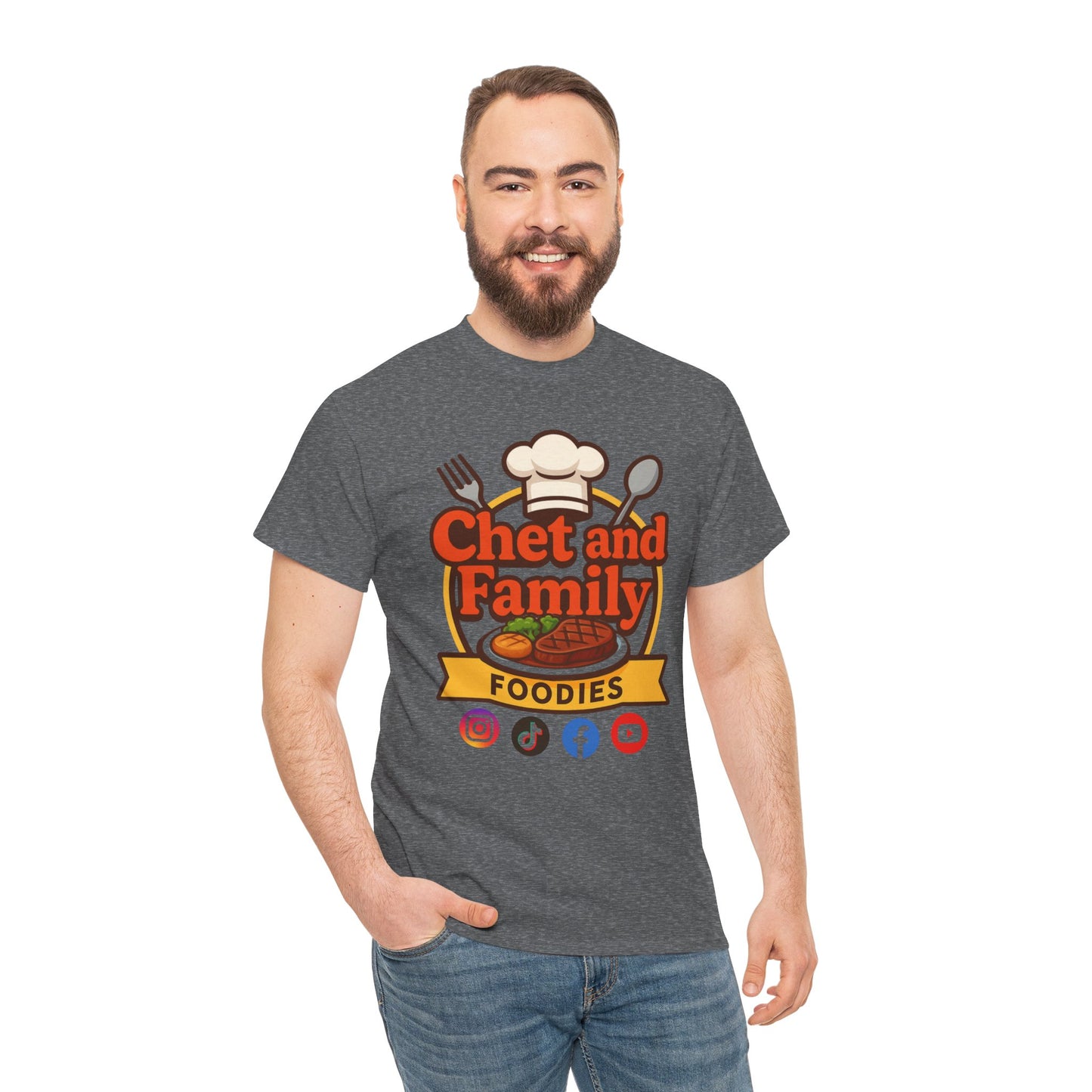 Chet and Family Foodies Tee