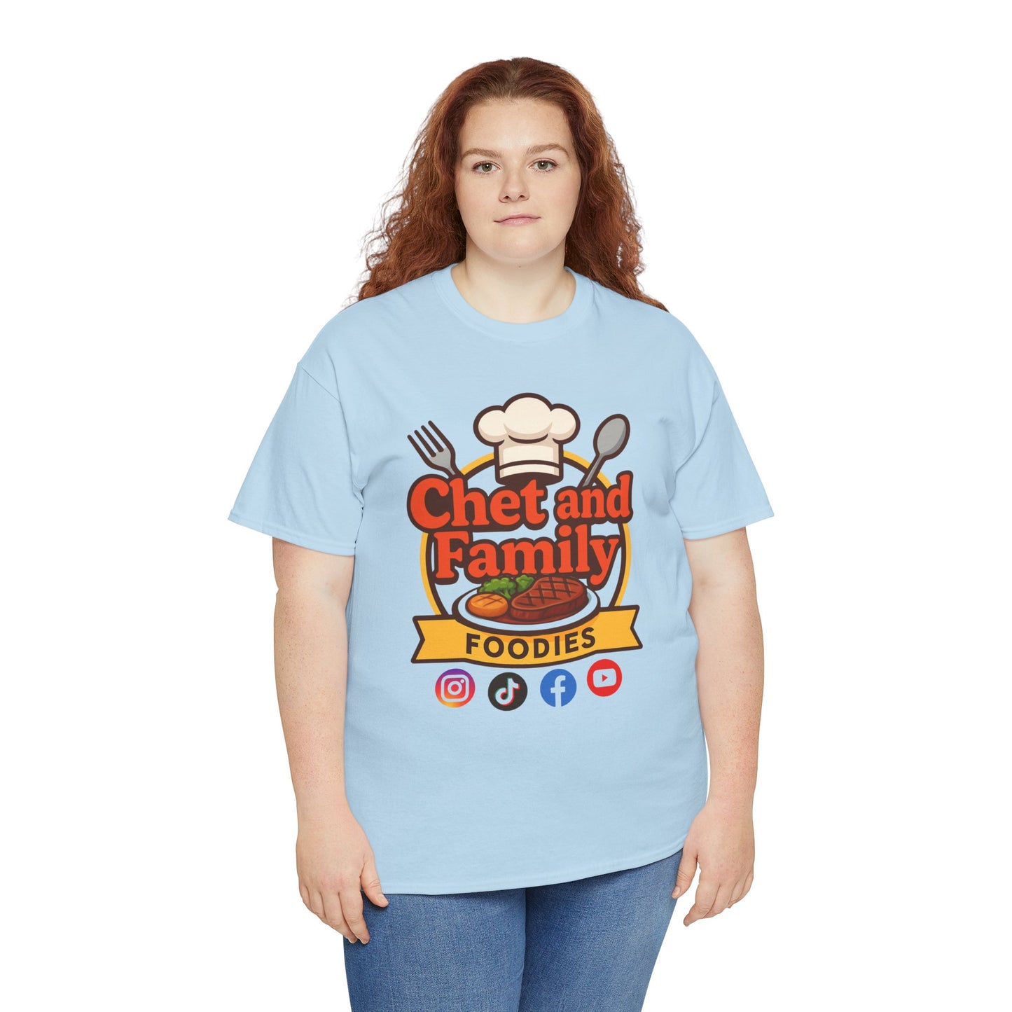 Chet and Family Foodies Tee