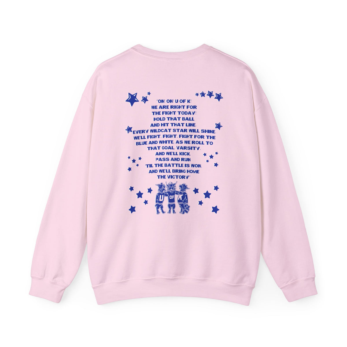 Kentucky Wildcats Fight Song Crewneck Sweatshirt | Retro UK Game Day Pullover