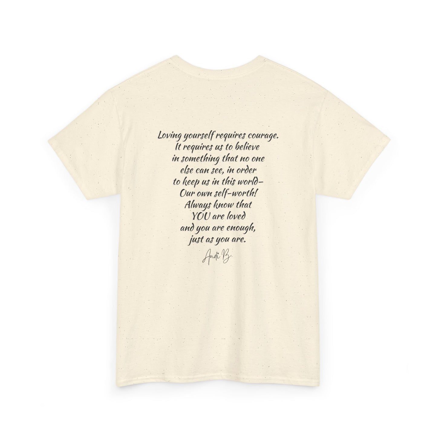 Goddess Tee #2 — "I'm Not Fat, I'm Goddess Sized" Women's Empowerment T-Shirt | Andi B. Designs