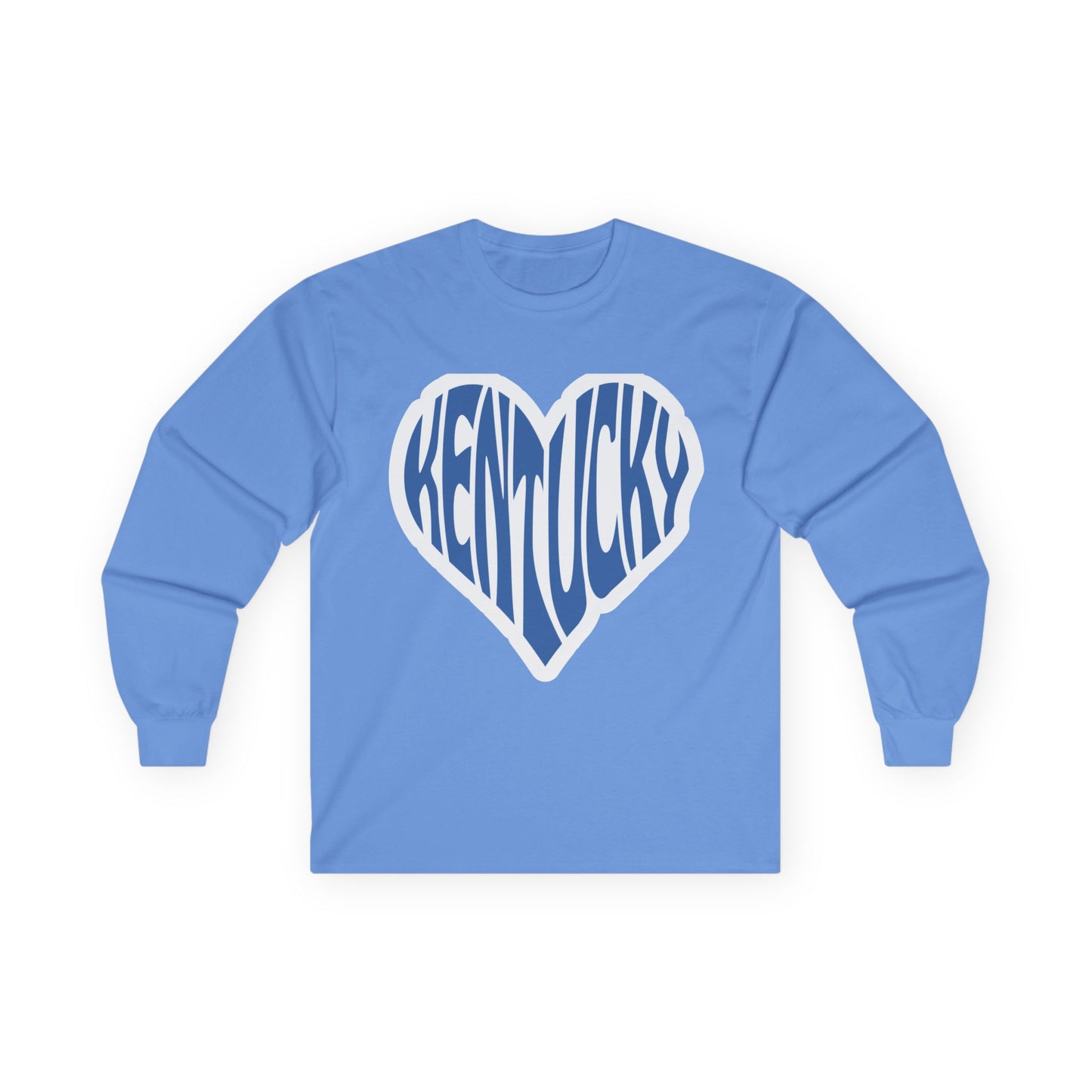 Kentucky Heart Long Sleeve Tee