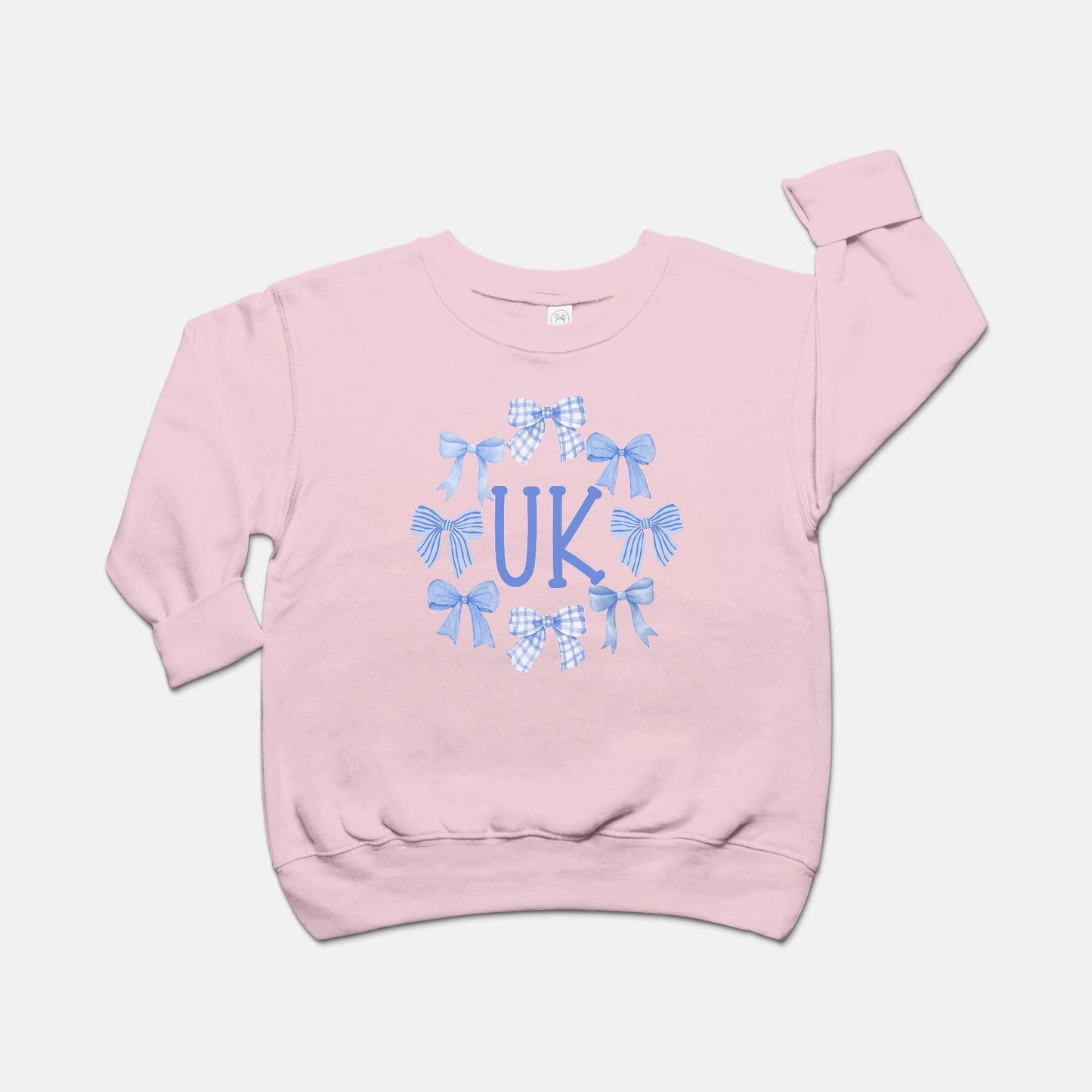 Kentucky Kids Circle Bow Crewneck