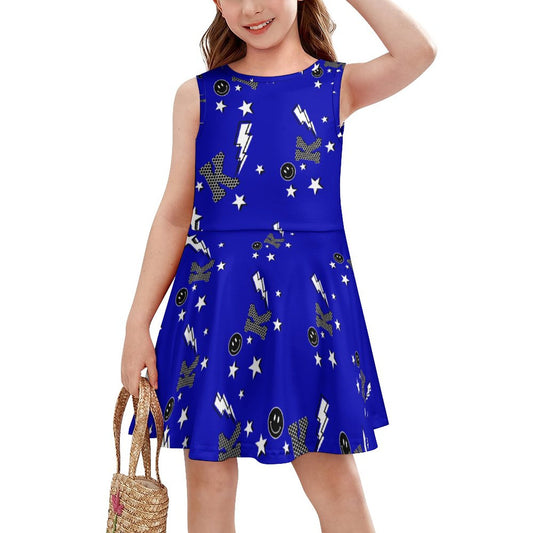 Girls' Kentucky Game Day Tank Dress(All-Over Printing)