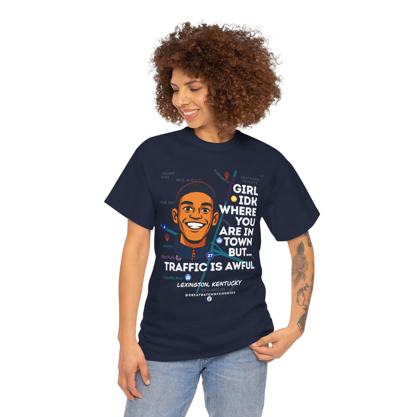 GreatbatchofCookies Girl Idk Where You Are In Town #2 | Lexington Kentucky Tee