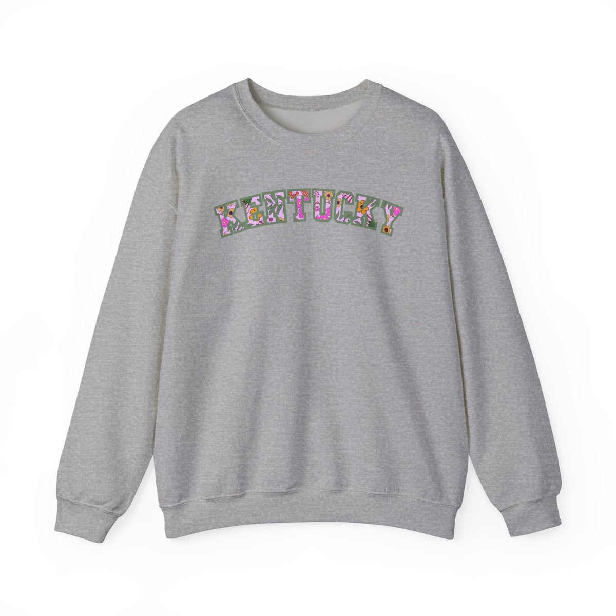 Kentucky Garden Floral Crewneck Sweatshirt