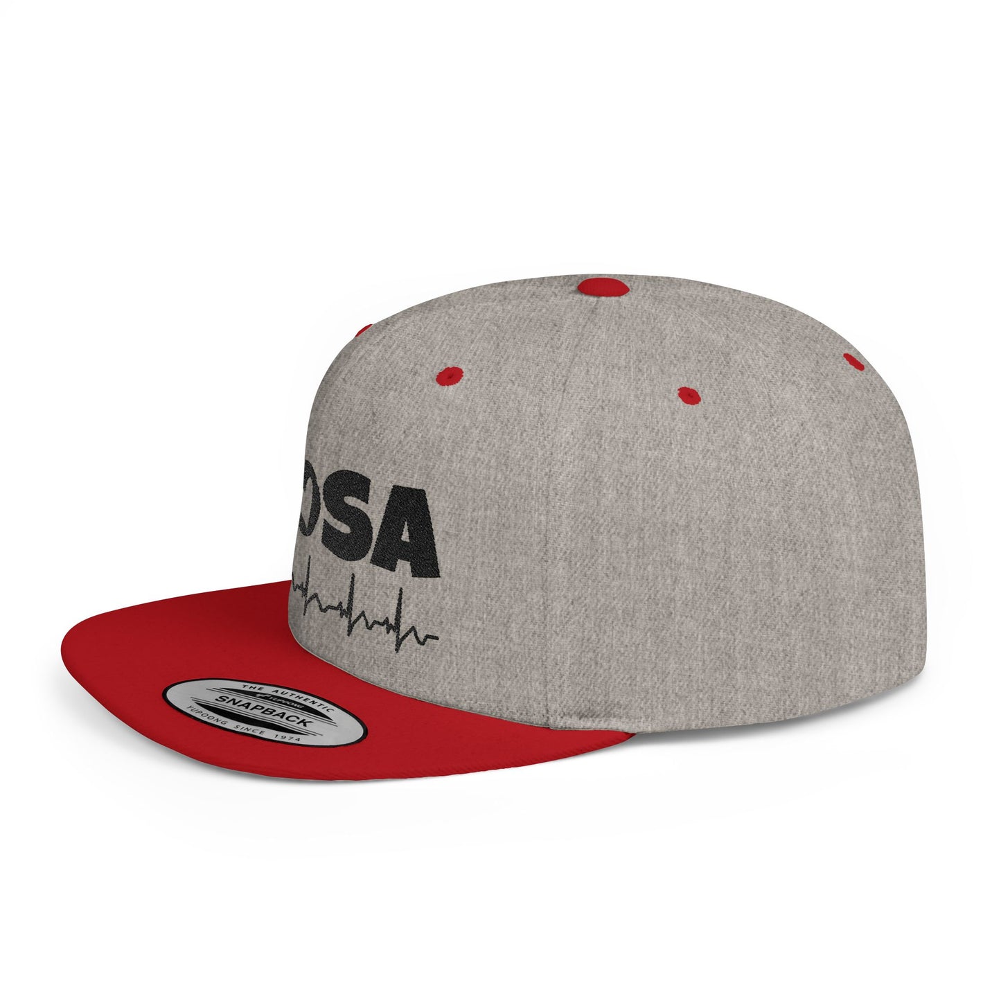 HOSA Heartbeat Flatbill Snapback - Black Edition