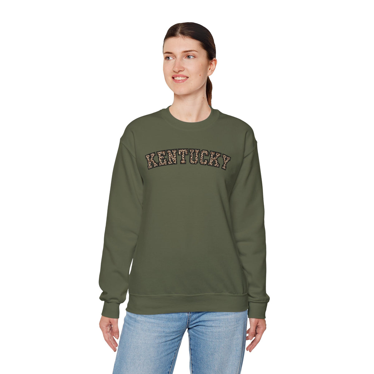 Kentucky Leopard Print Sweatshirt
