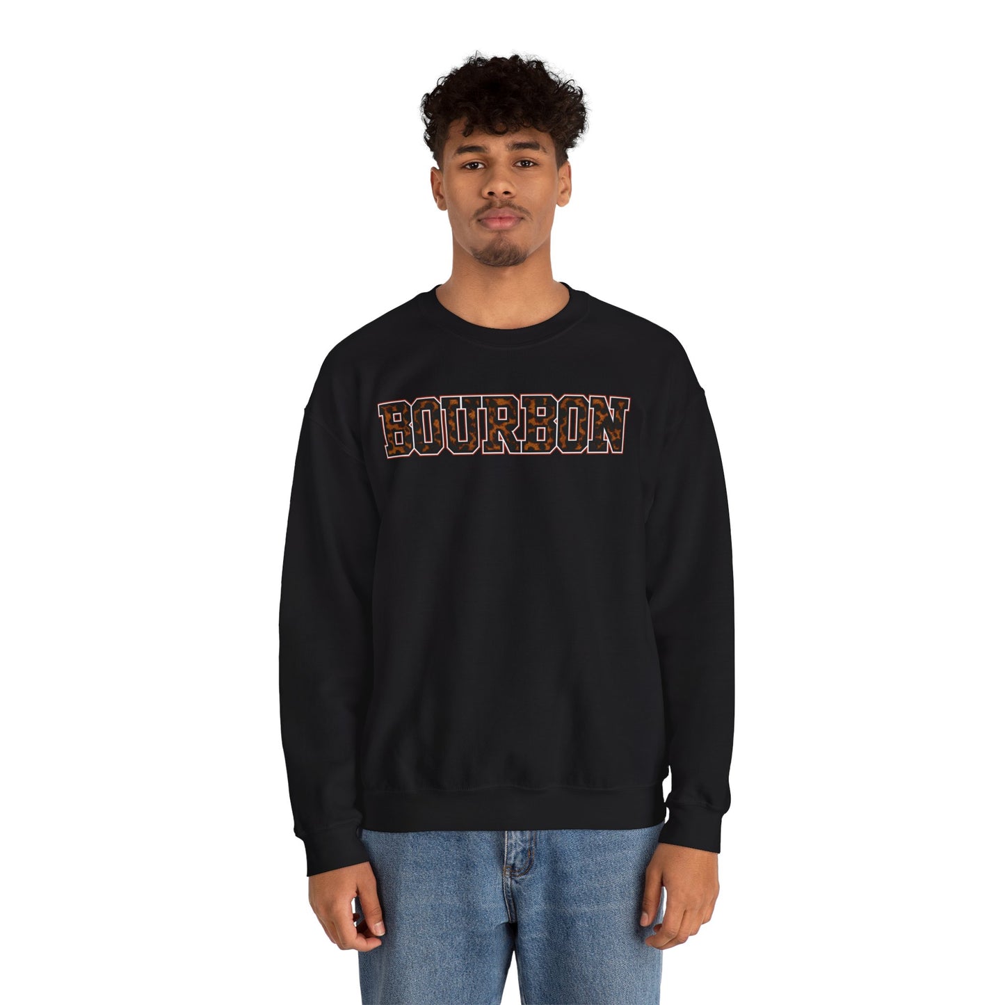 Bourbon County Leopard Print Crewneck