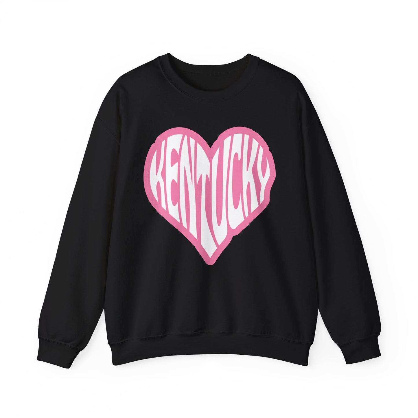 Kentucky Pink Heart Crewneck