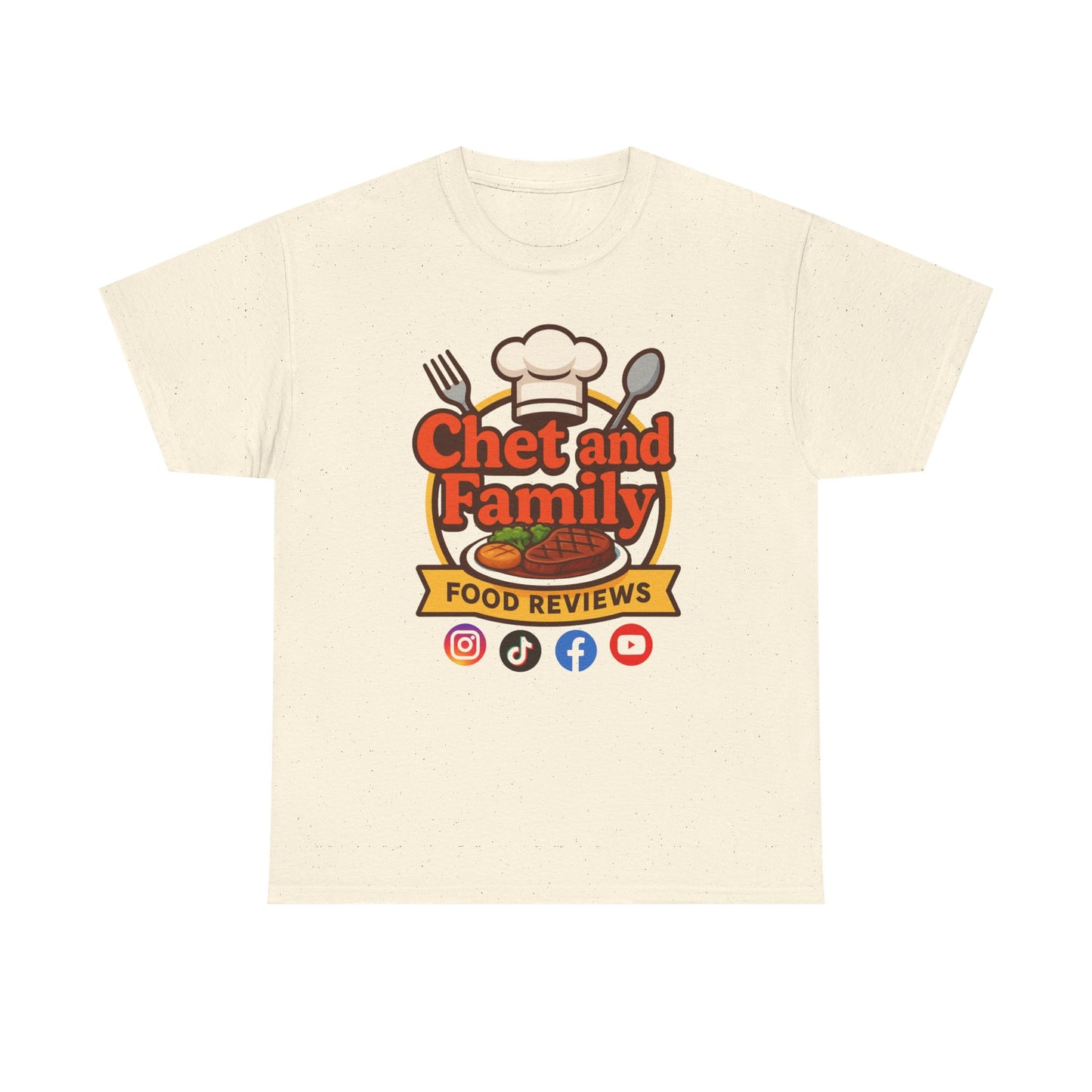 Chet and Family Food Review Tee
