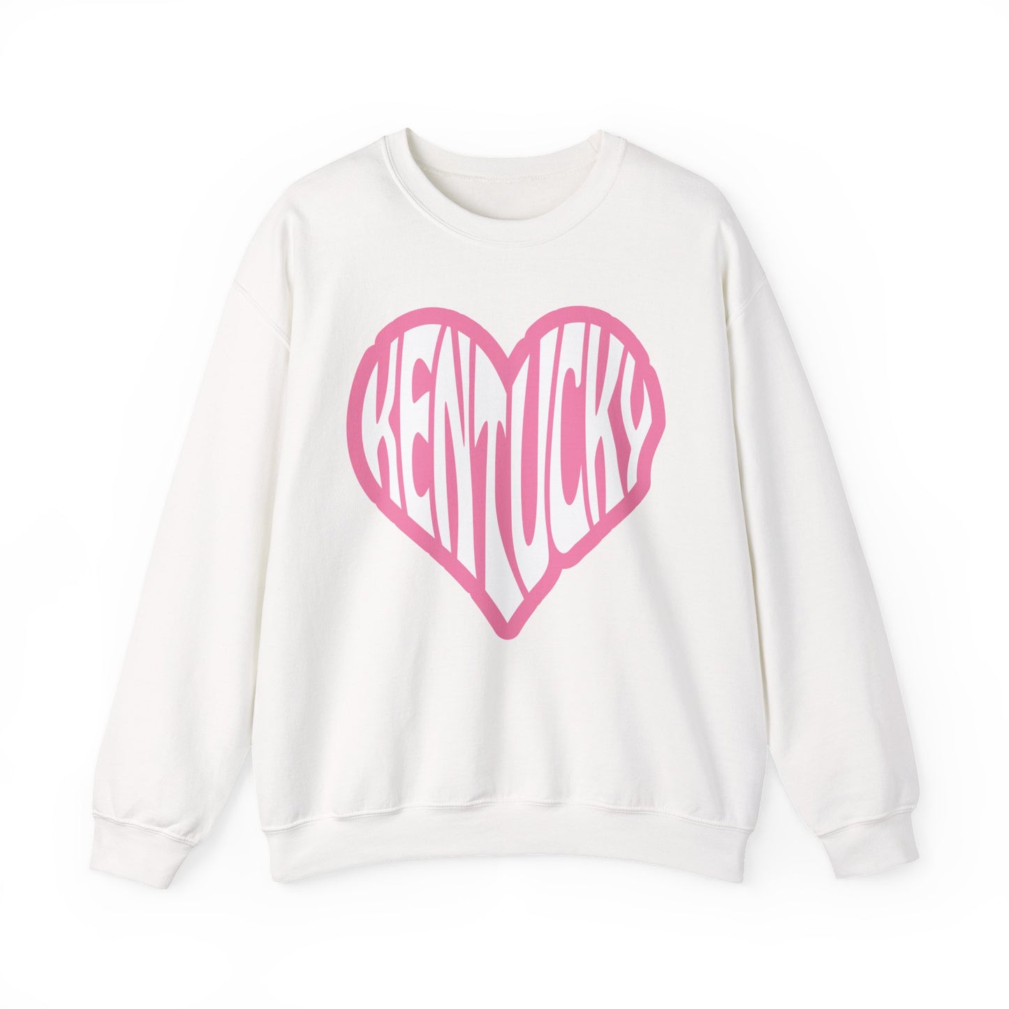Kentucky Pink Heart Crewneck