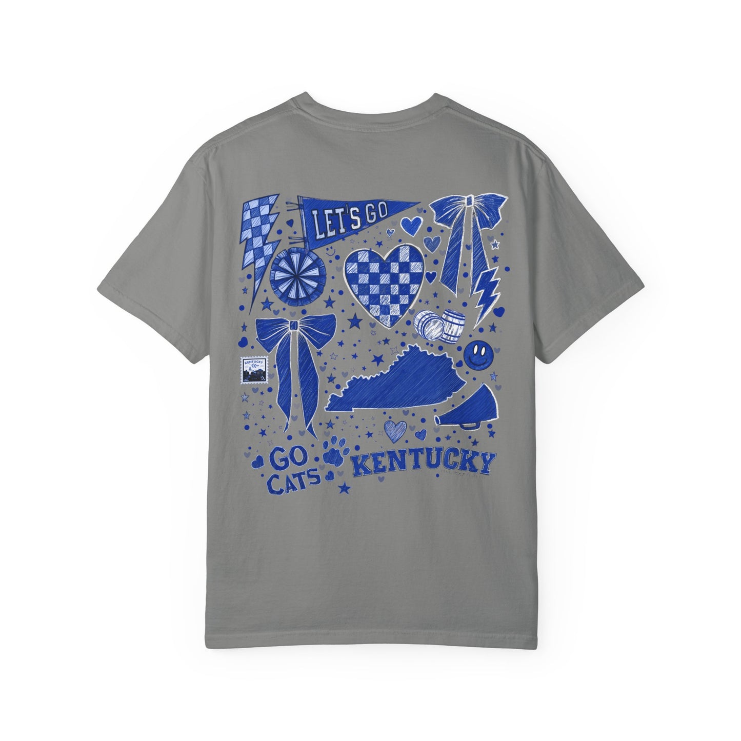 Kentucky Game Day Collage Tshirt | Cute Preppy Coquette