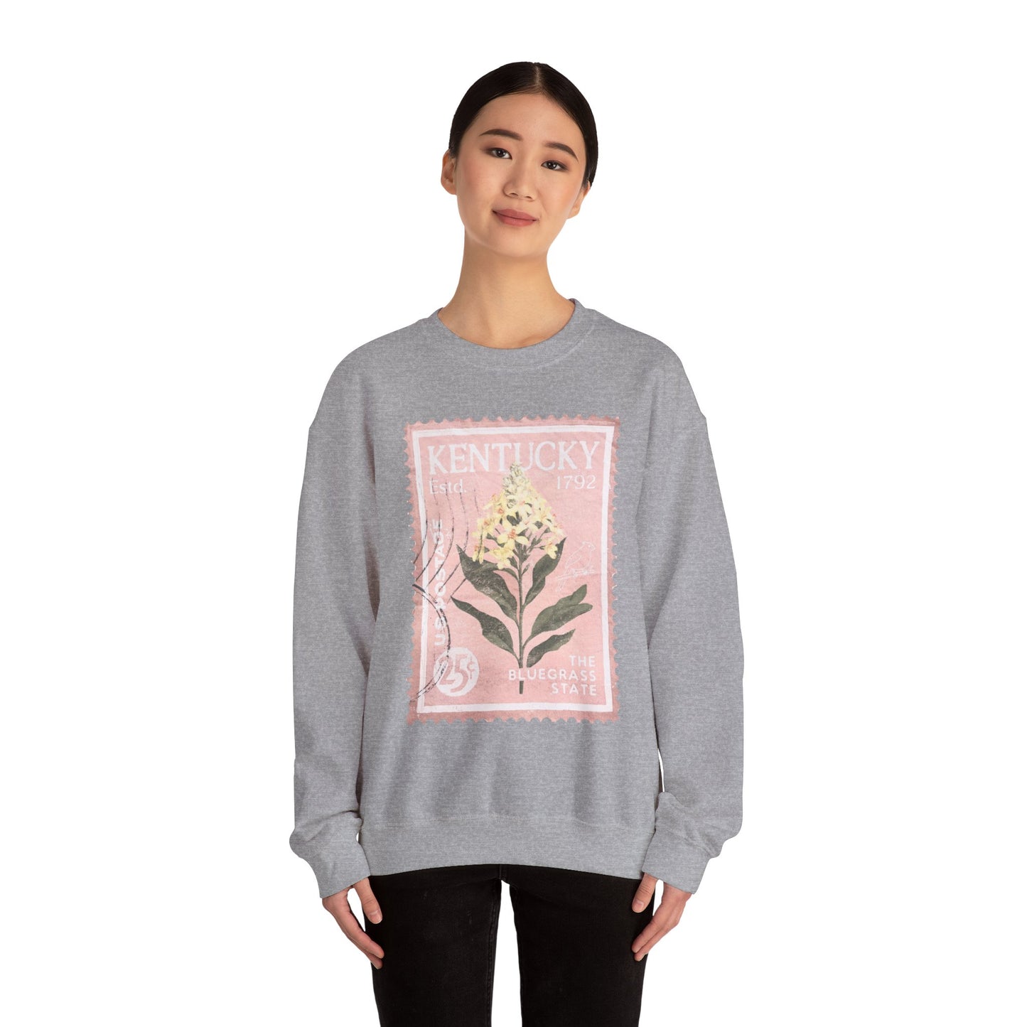 Kentucky Botanical Stamp Crewneck