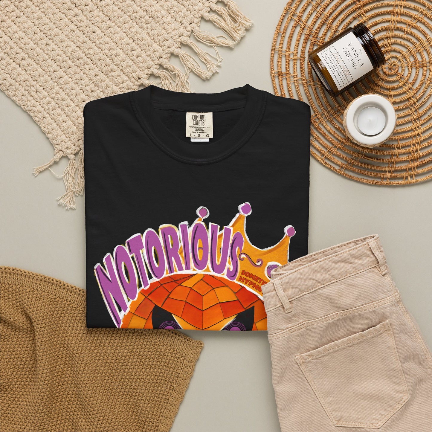 Notorious B.O.O. T-shirt | Halloween Jack-o'-Lantern Design