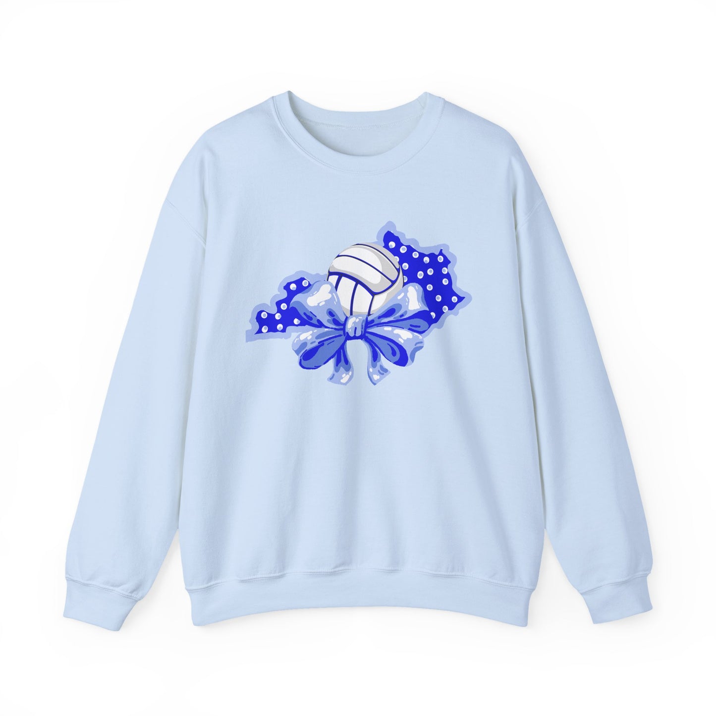 Volleyball and Bows Kentucky Crewneck