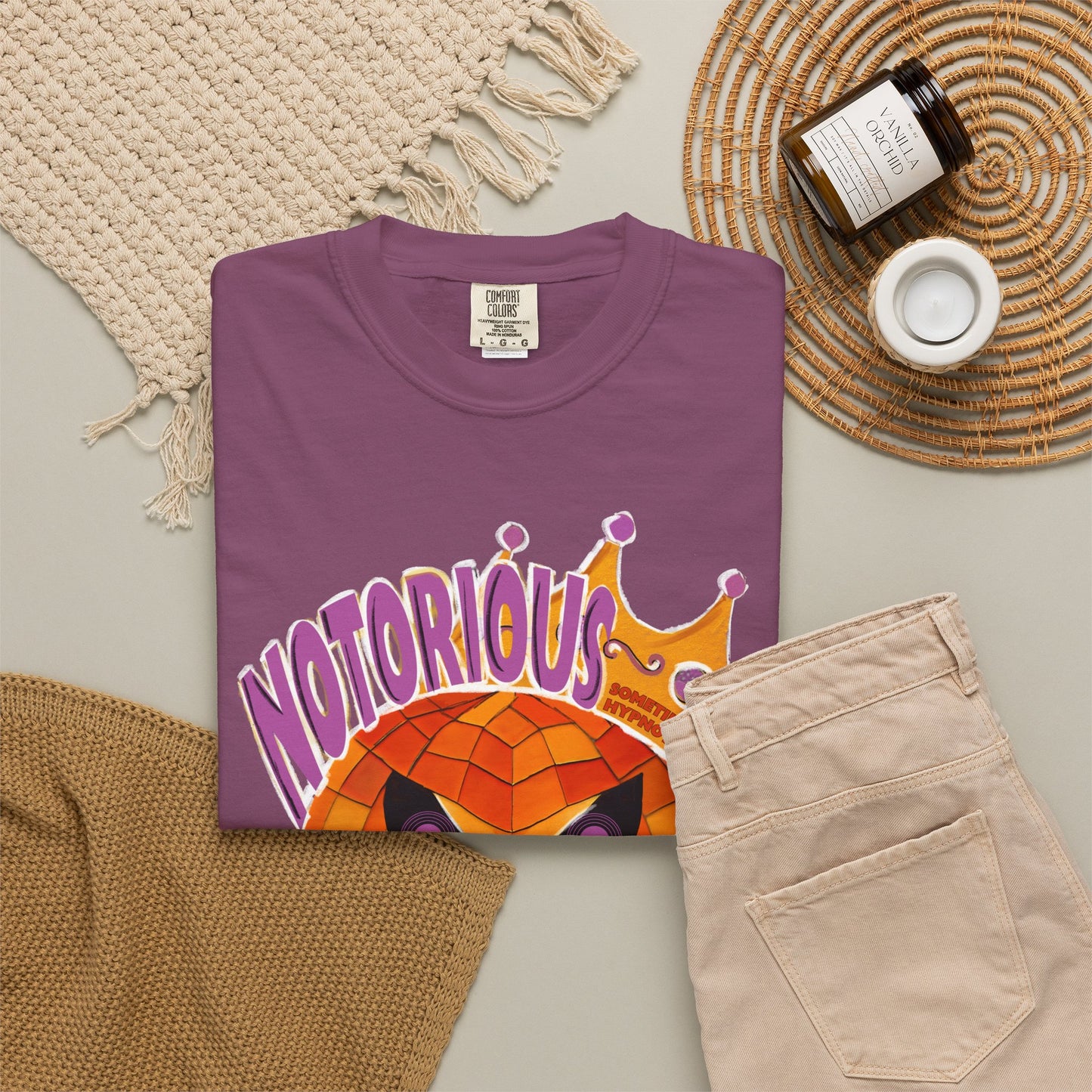 Notorious B.O.O. T-shirt | Halloween Jack-o'-Lantern Design